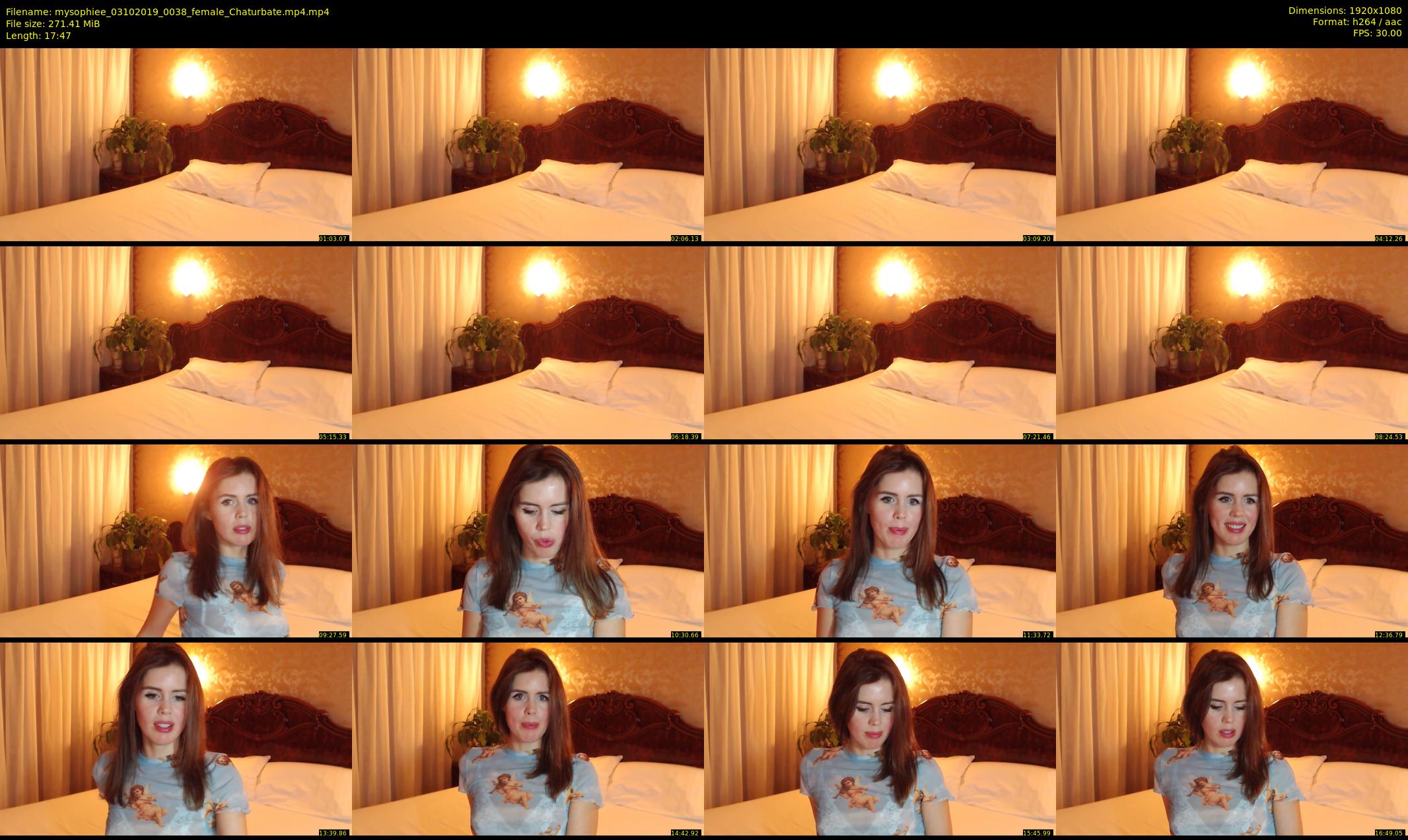 mysophiee — 18 minute Chaturbate female cam show recording, 1080p, Oct 3, 2019