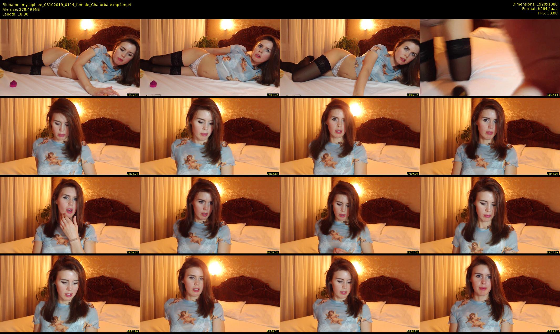 mysophiee — 19 minute Chaturbate female cam show recording, 1080p, Oct 3, 2019