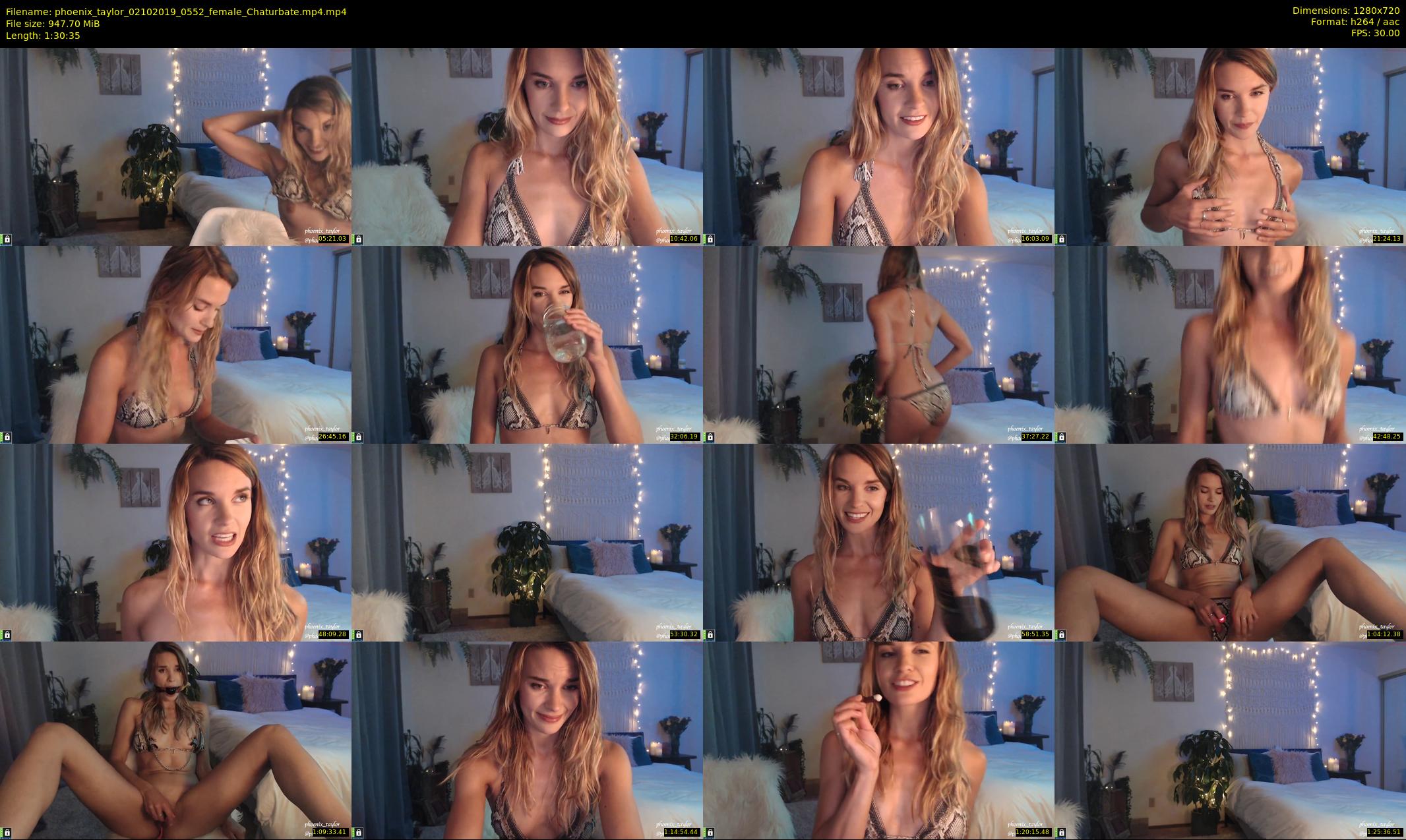 phoenix_taylor — 91 minute Chaturbate female cam show recording, 720p, Oct 2, 2019