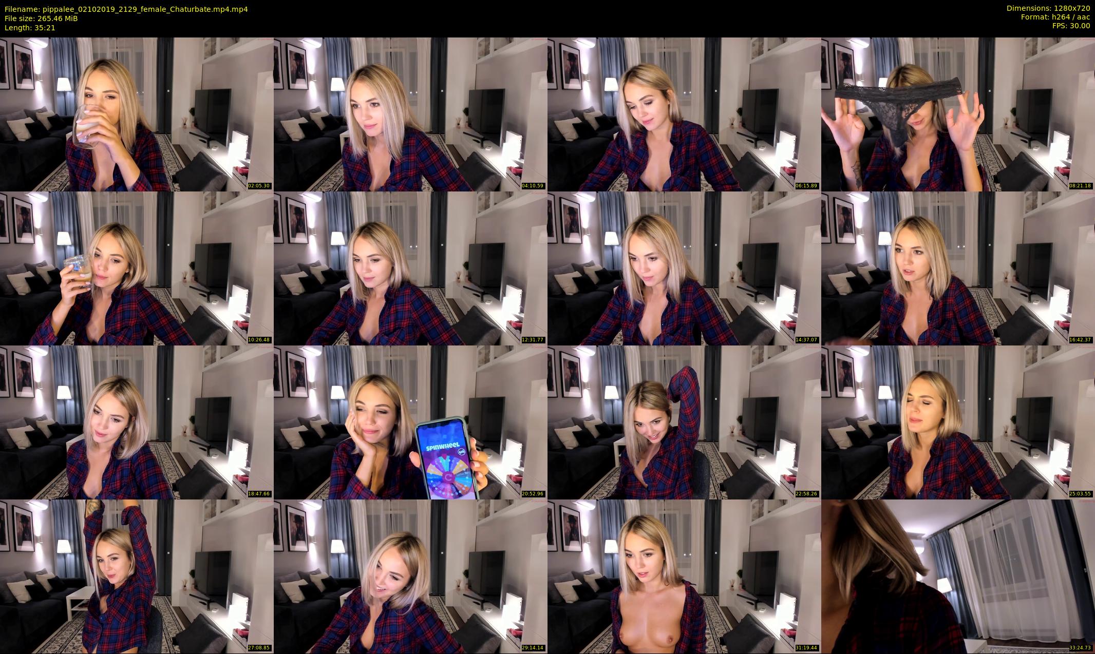 pippalee — 36 minute Chaturbate female cam show recording, 720p, Oct 2, 2019