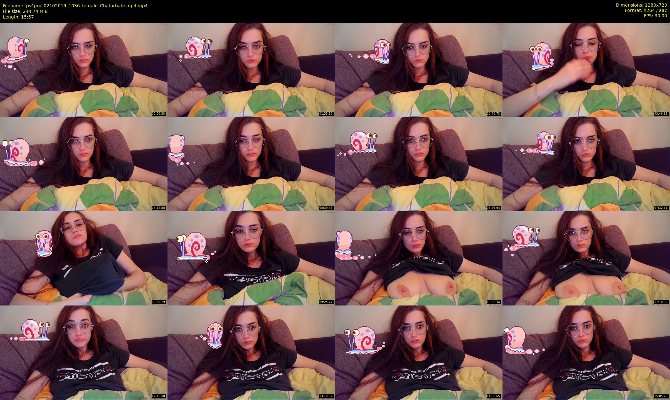 ps4pro — 16 minute Chaturbate female cam show recording, 720p, Oct 2, 2019