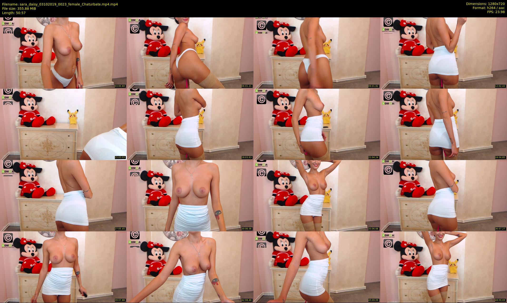 sara_daisy — 51 minute Chaturbate female cam show recording, 720p, Oct 3, 2019