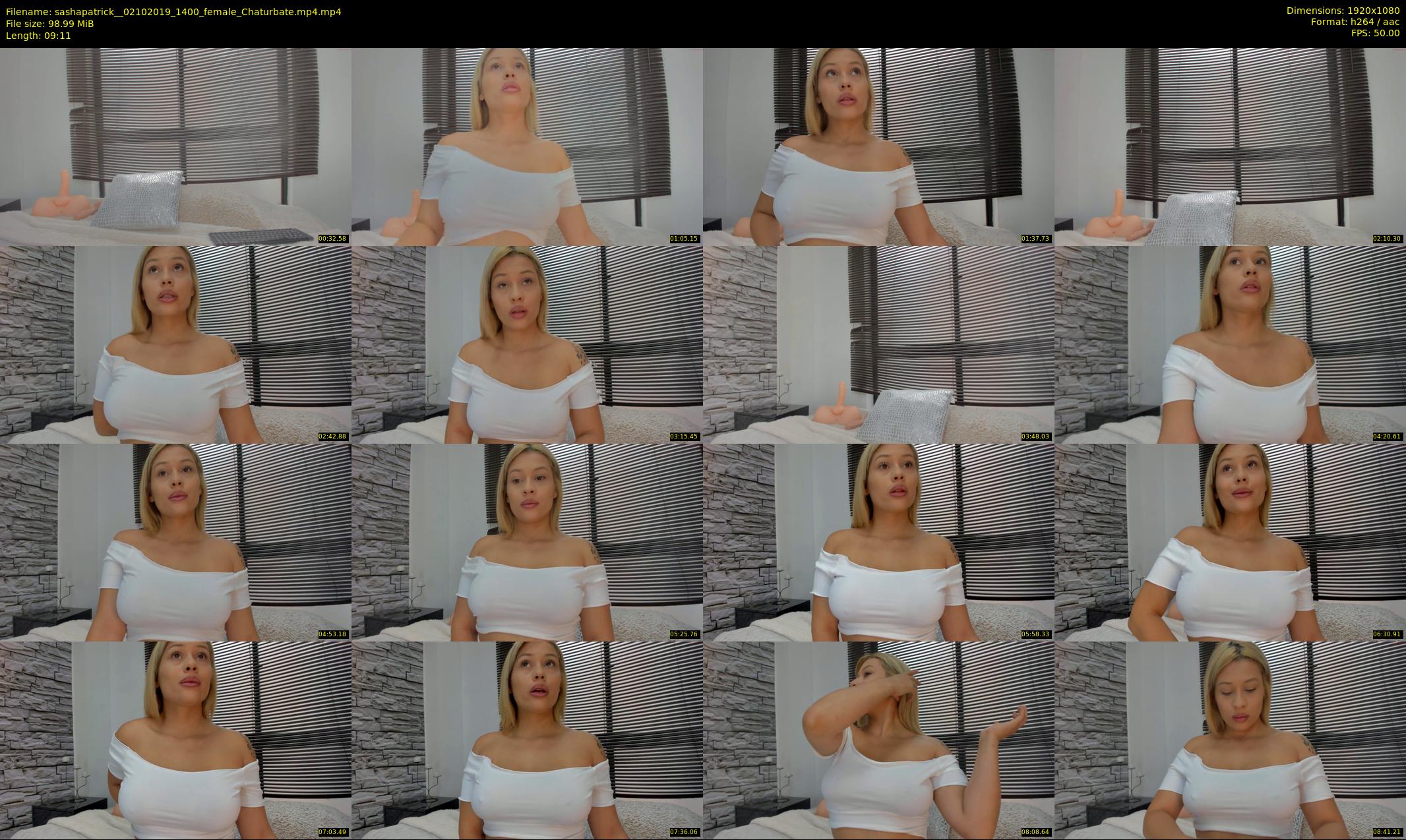 sashapatrick_ — 10 minute Chaturbate female cam show recording, 1080p, Oct 2, 2019