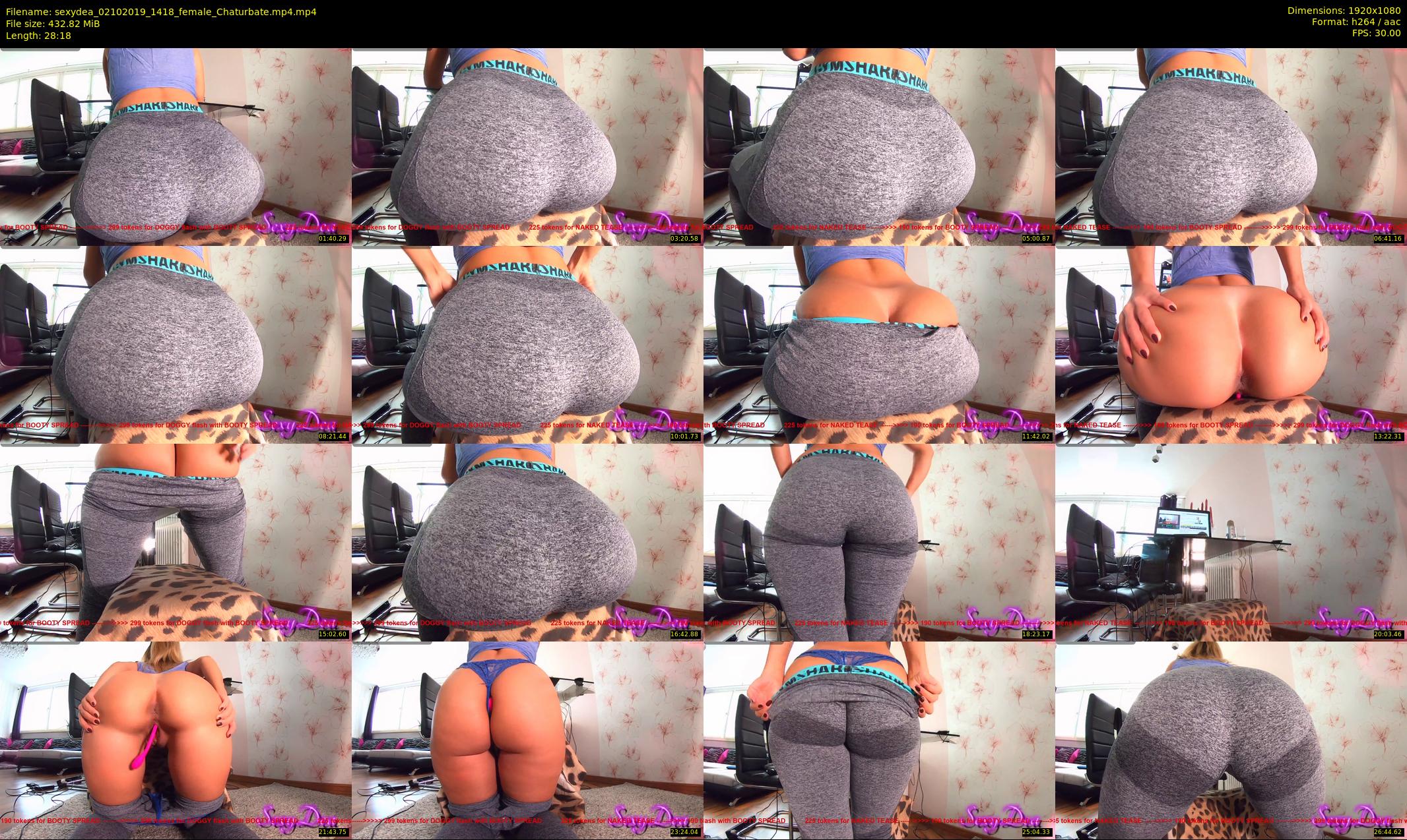 sexydea — 29 minute Chaturbate female cam show recording, 1080p, Oct 2, 2019