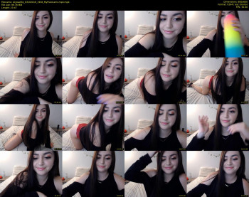 AlyssaShy — 24 minute MyFreeCams cam show recording, 480p, Oct 3, 2019