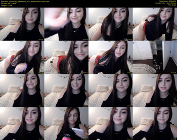 AlyssaShy — 23 minute MyFreeCams cam show recording, 480p, Oct 3, 2019