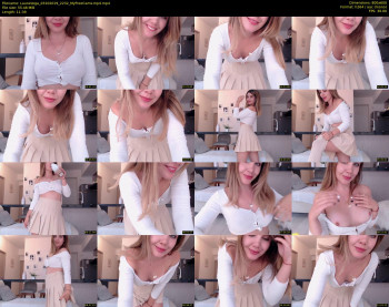 LauraVega — 12 minute MyFreeCams cam show recording, 480p, Oct 3, 2019