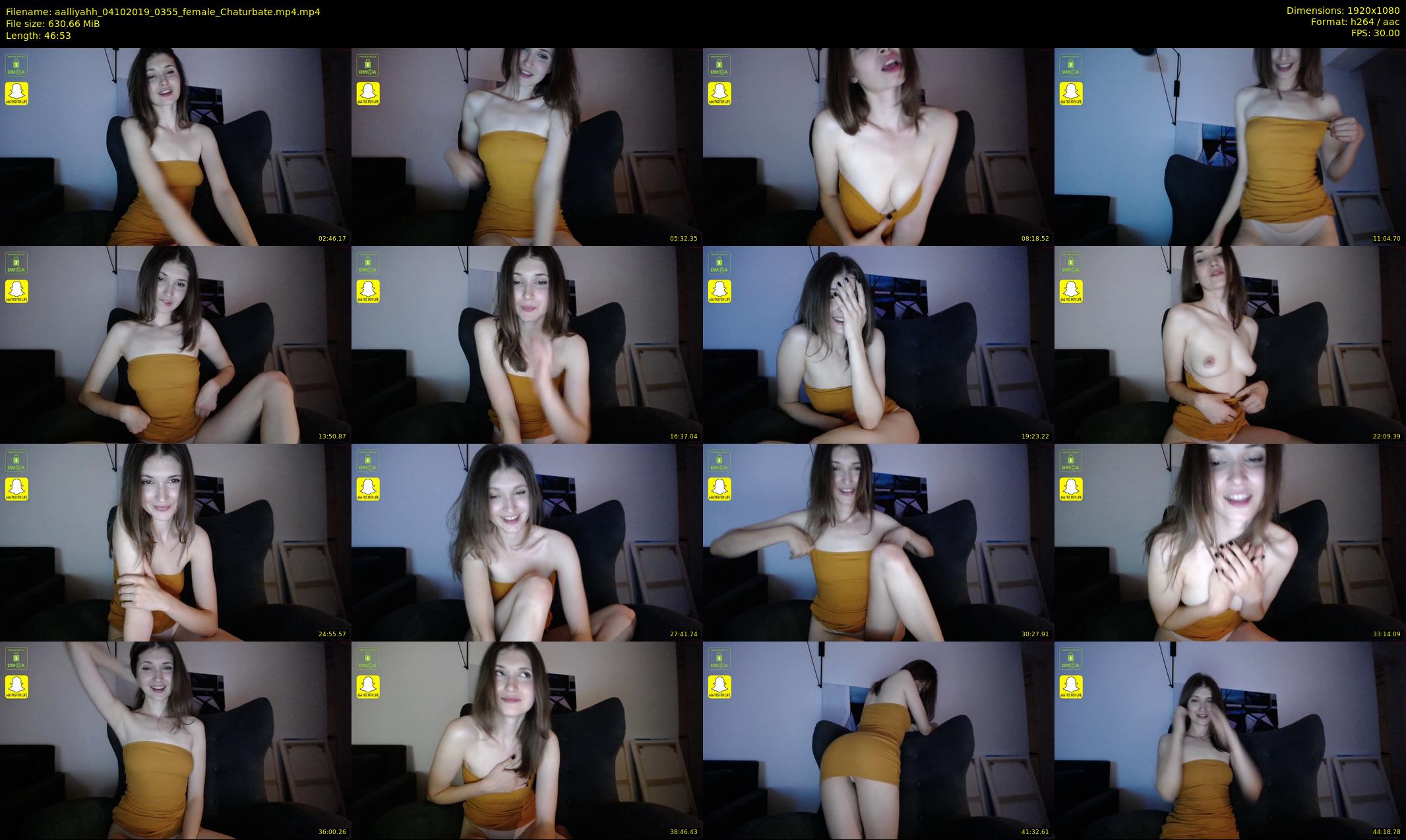 aalliyahh — 47 minute Chaturbate female cam show recording, 1080p, Oct 4, 2019