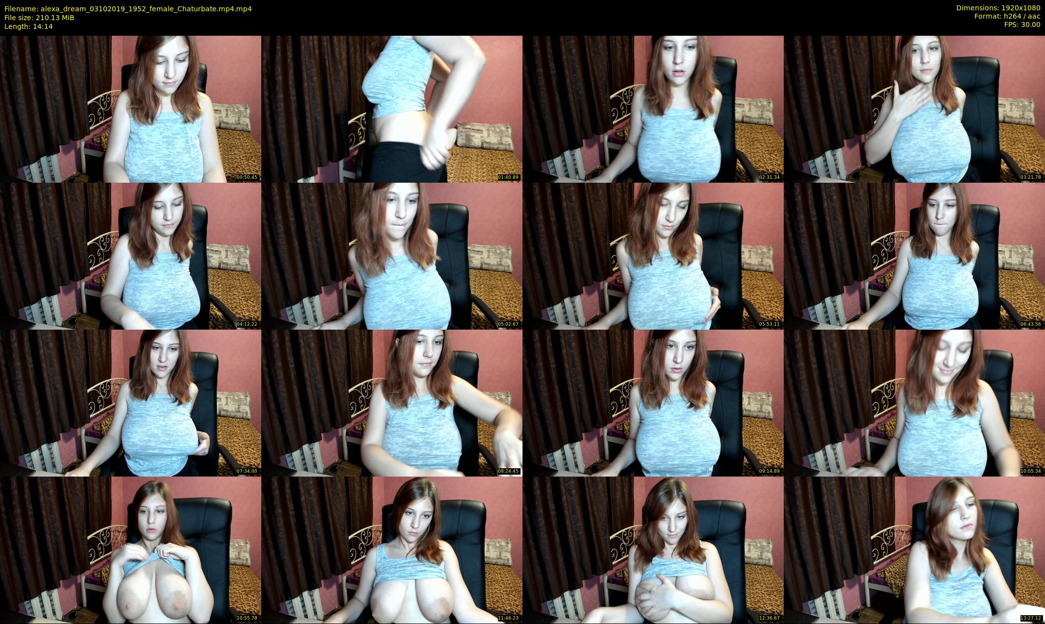 alexa_dream — 15 minute Chaturbate female cam show recording, 1080p, Oct 3, 2019