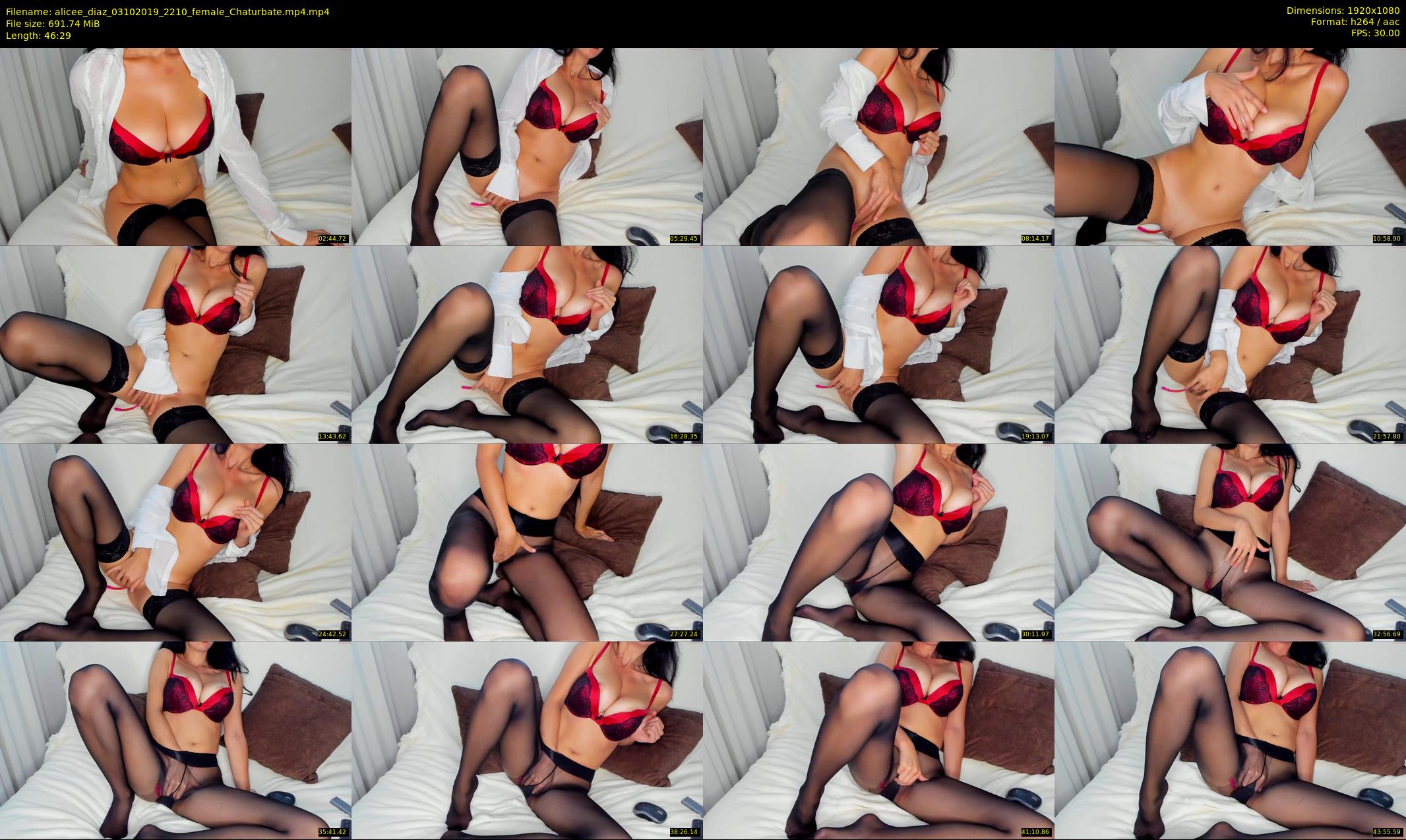 alicee_diaz — 47 minute Chaturbate female cam show recording, 1080p, Oct 3, 2019