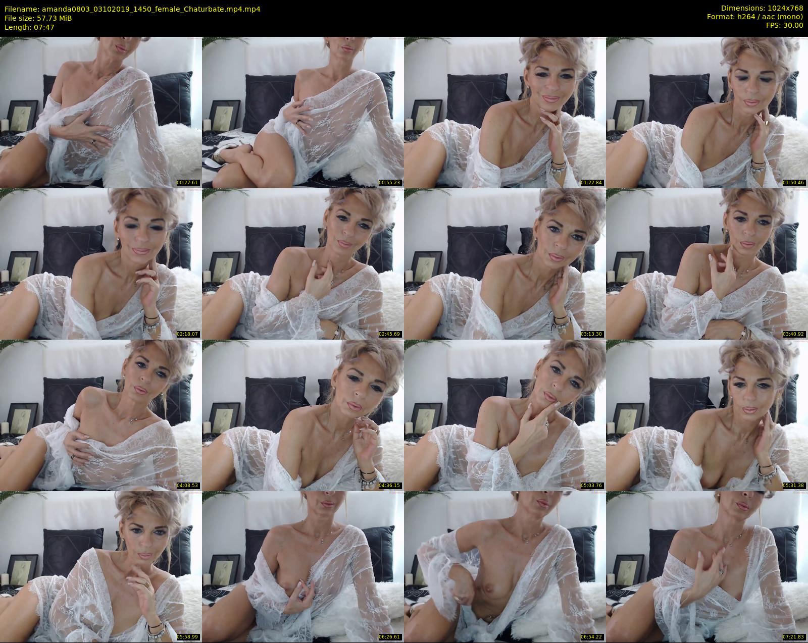 amanda0803 — 8 minute Chaturbate female cam show recording, 720p, Oct 3, 2019