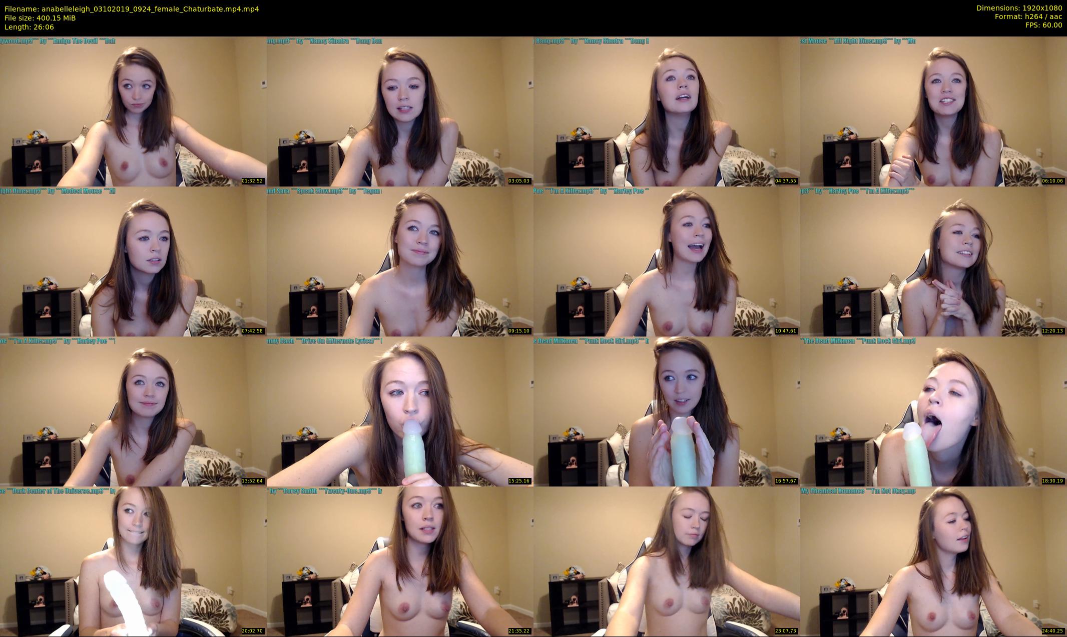 anabelleleigh — 27 minute Chaturbate female cam show recording, 1080p, Oct 3, 2019