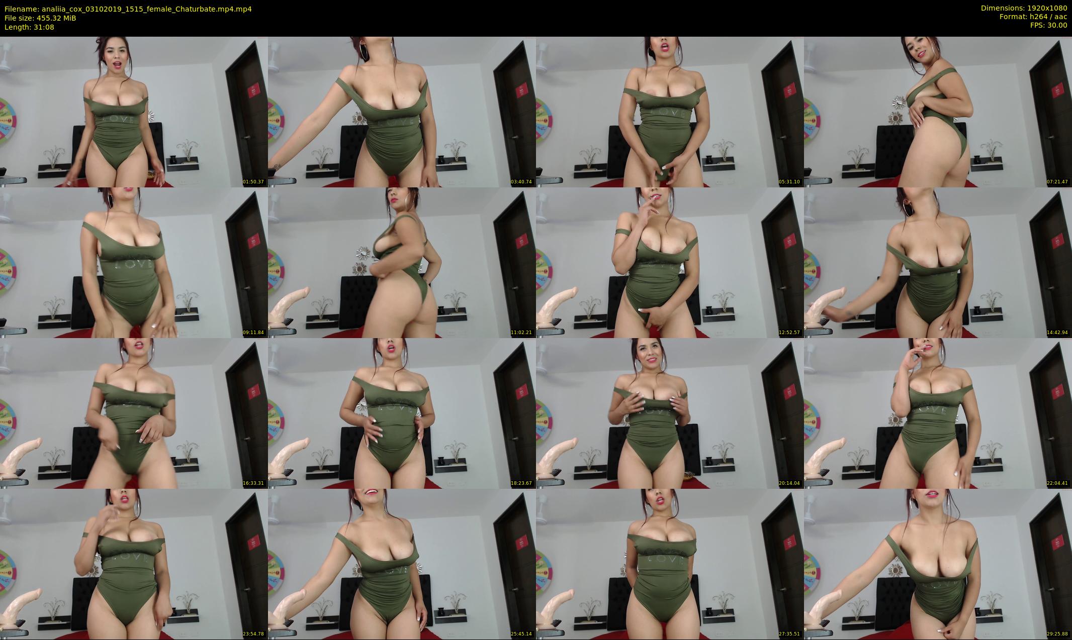 analiia_cox — 32 minute Chaturbate female cam show recording, 1080p, Oct 3, 2019