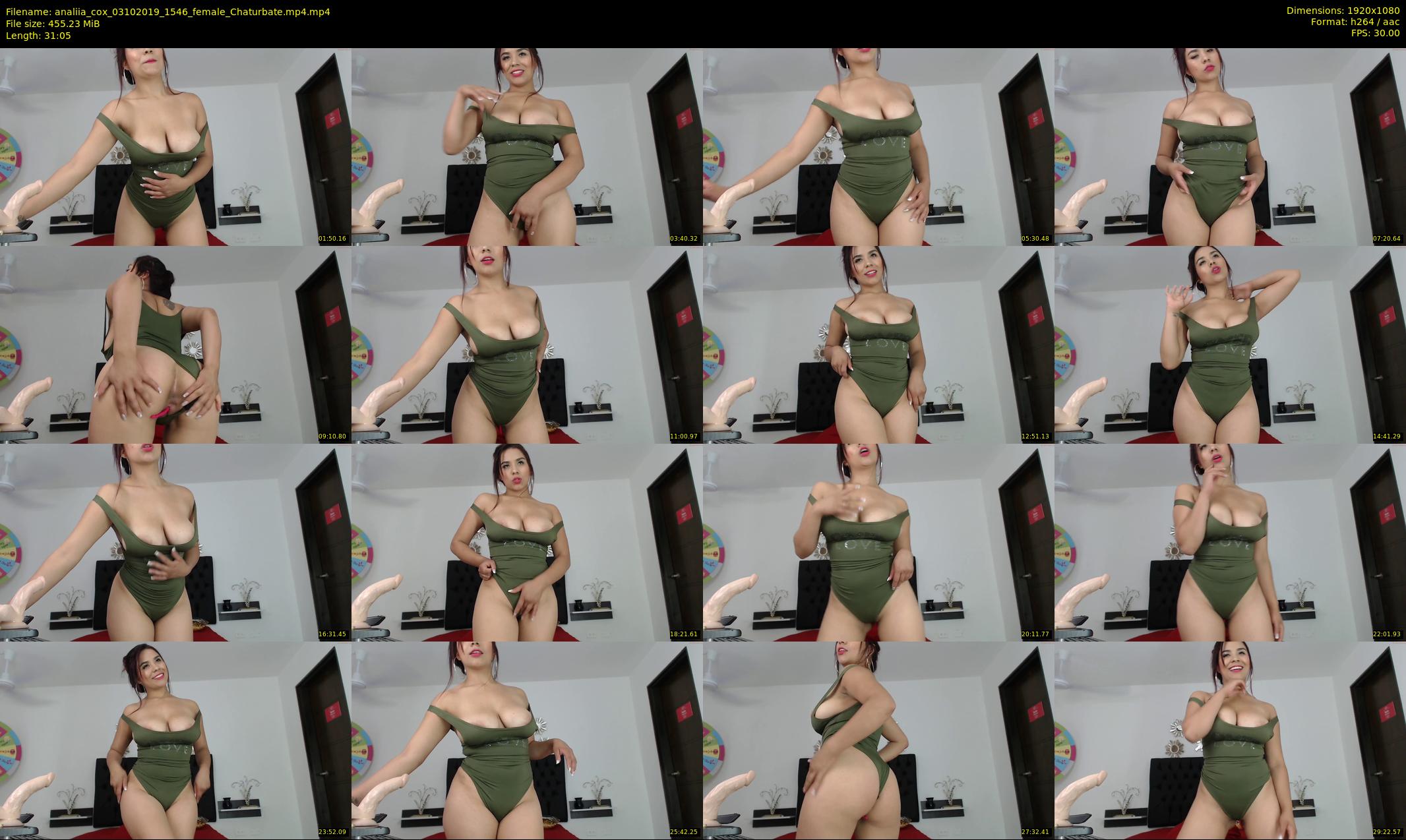analiia_cox — 32 minute Chaturbate female cam show recording, 1080p, Oct 3, 2019