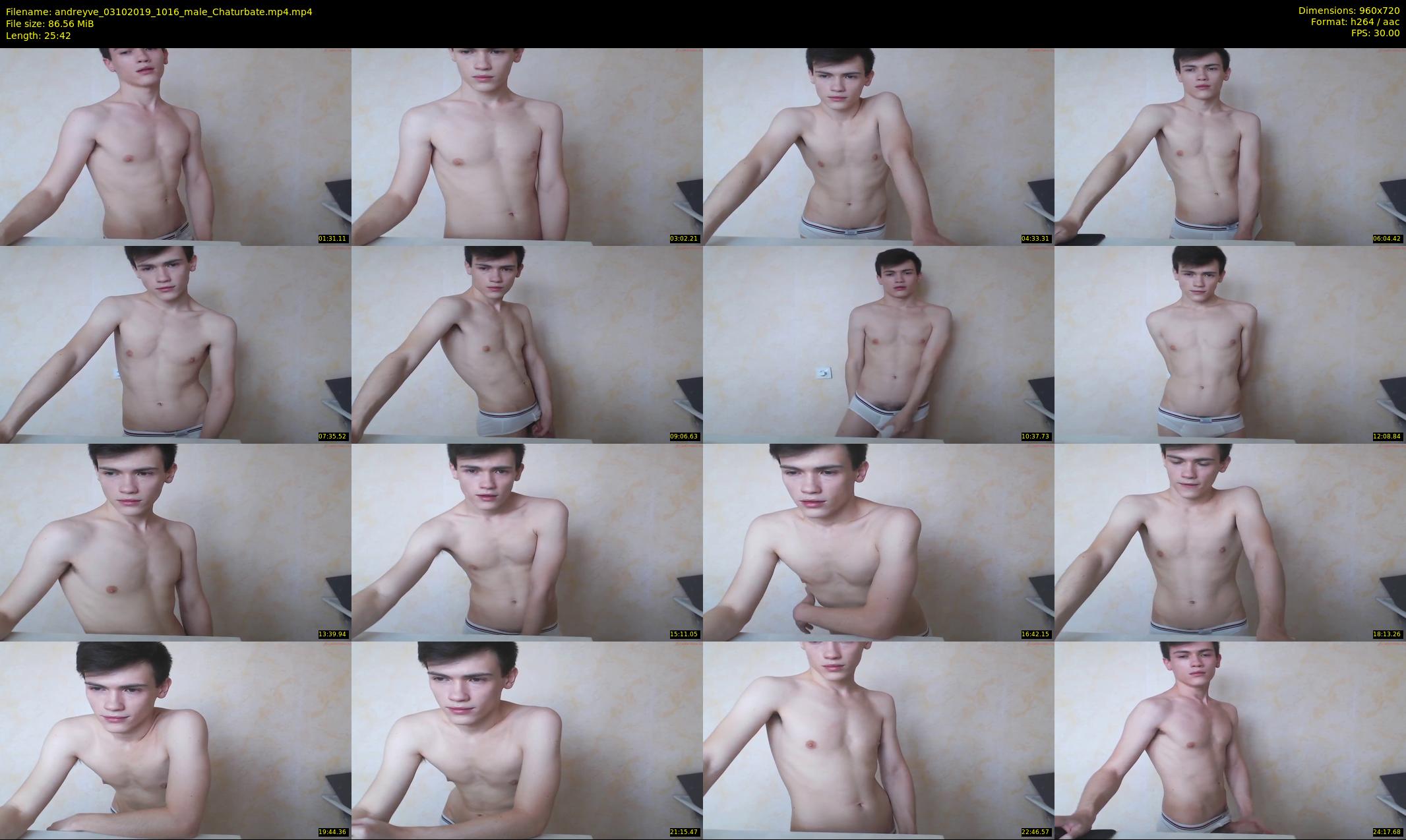 andreyve — 26 minute Chaturbate male cam show recording, 720p, Oct 3, 2019