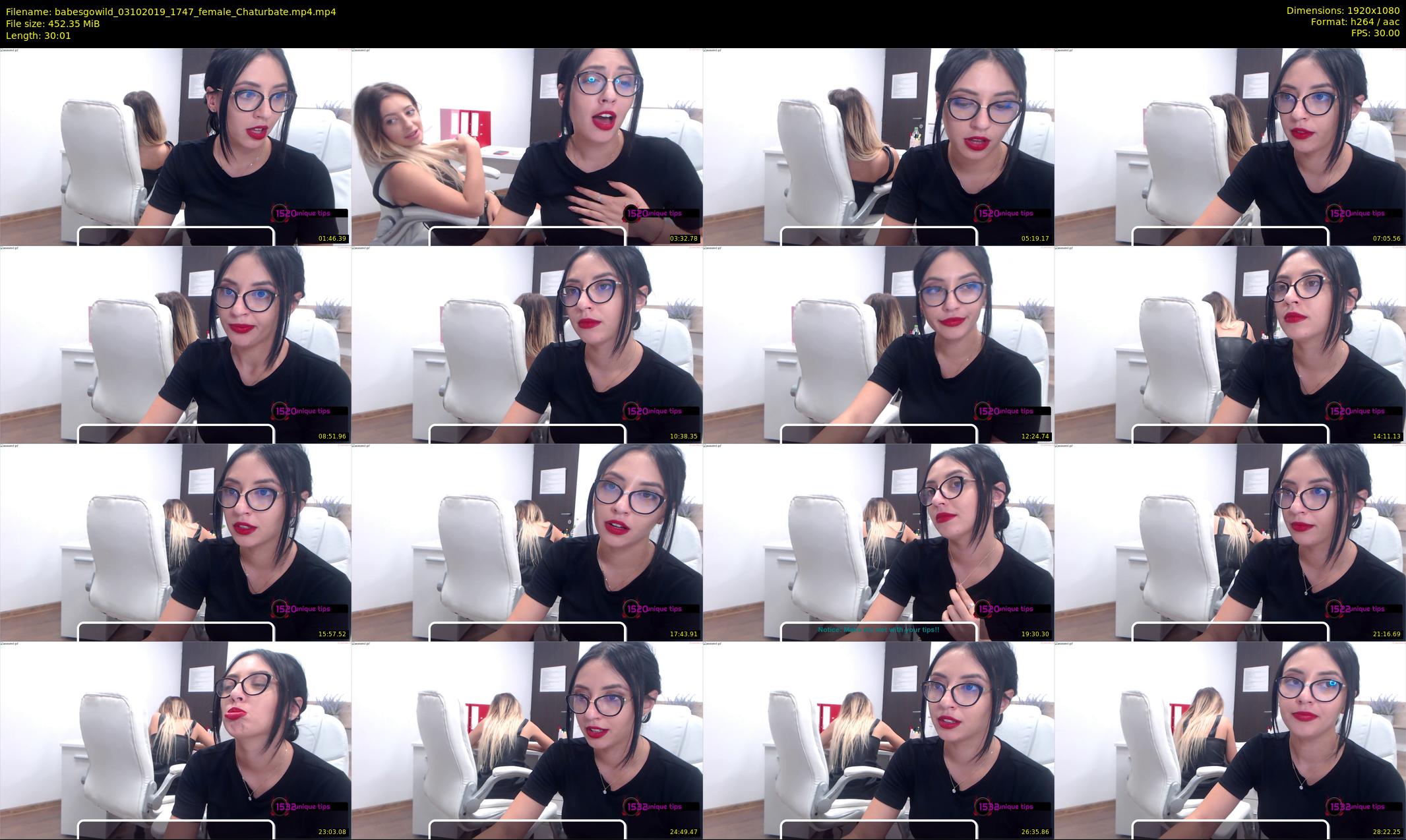 babesgowild — 31 minute Chaturbate couple cam show recording, 1080p, Oct 3, 2019
