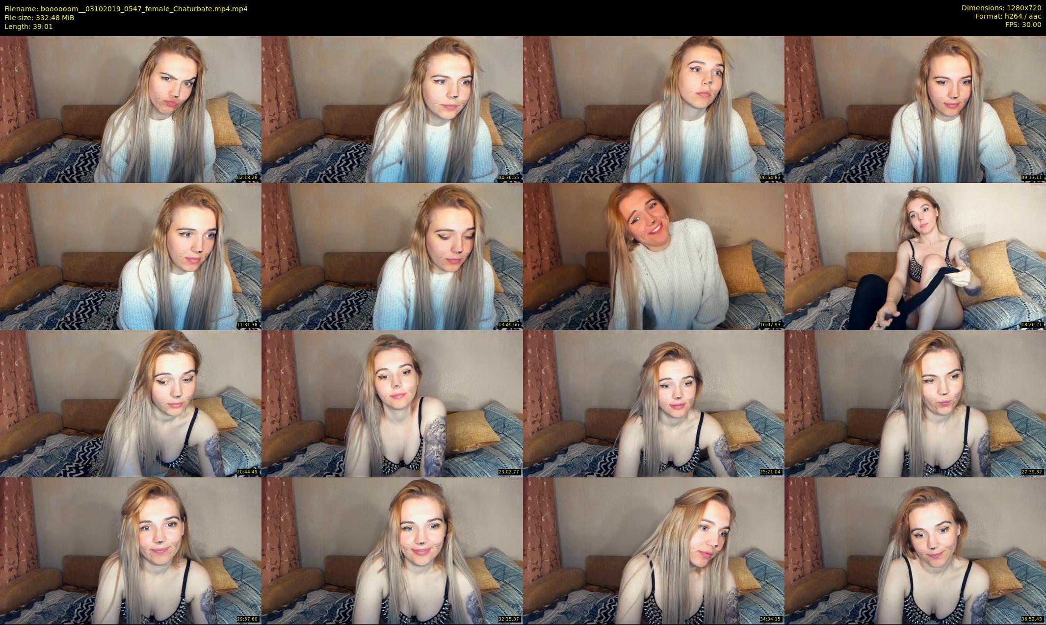 boooooom_ — 40 minute Chaturbate female cam show recording, 720p, Oct 3, 2019