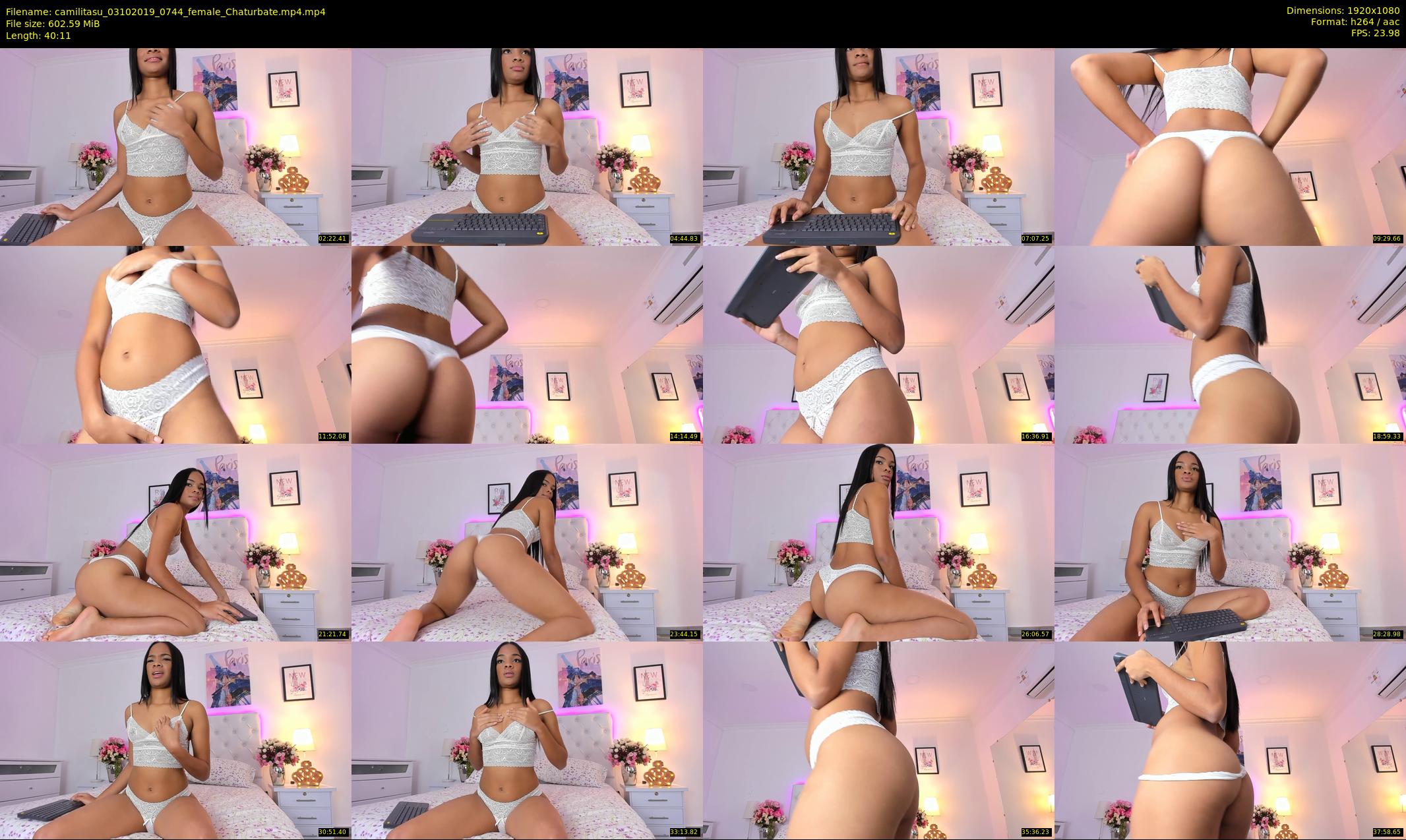 camilitasu — 41 minute Chaturbate female cam show recording, 1080p, Oct 3, 2019