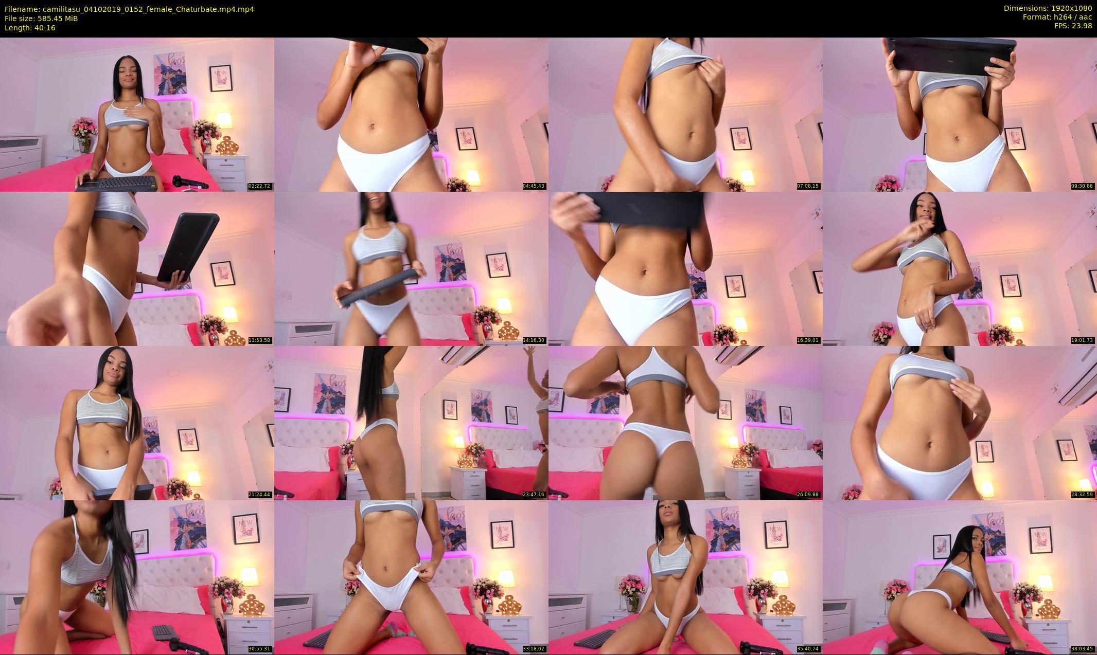 camilitasu — 41 minute Chaturbate female cam show recording, 1080p, Oct 4, 2019