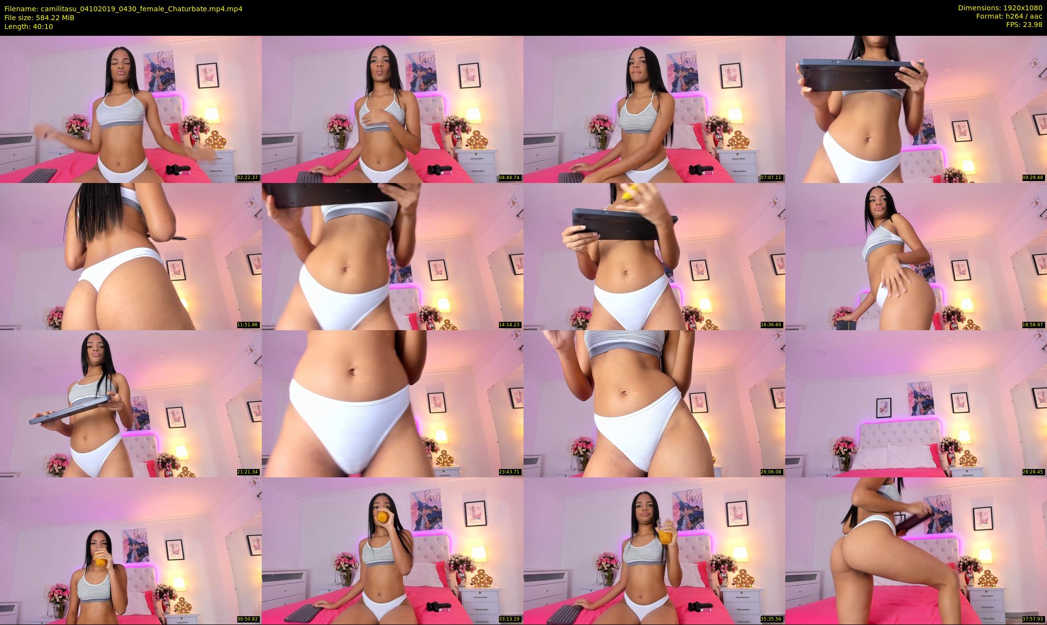 camilitasu — 41 minute Chaturbate female cam show recording, 1080p, Oct 4, 2019
