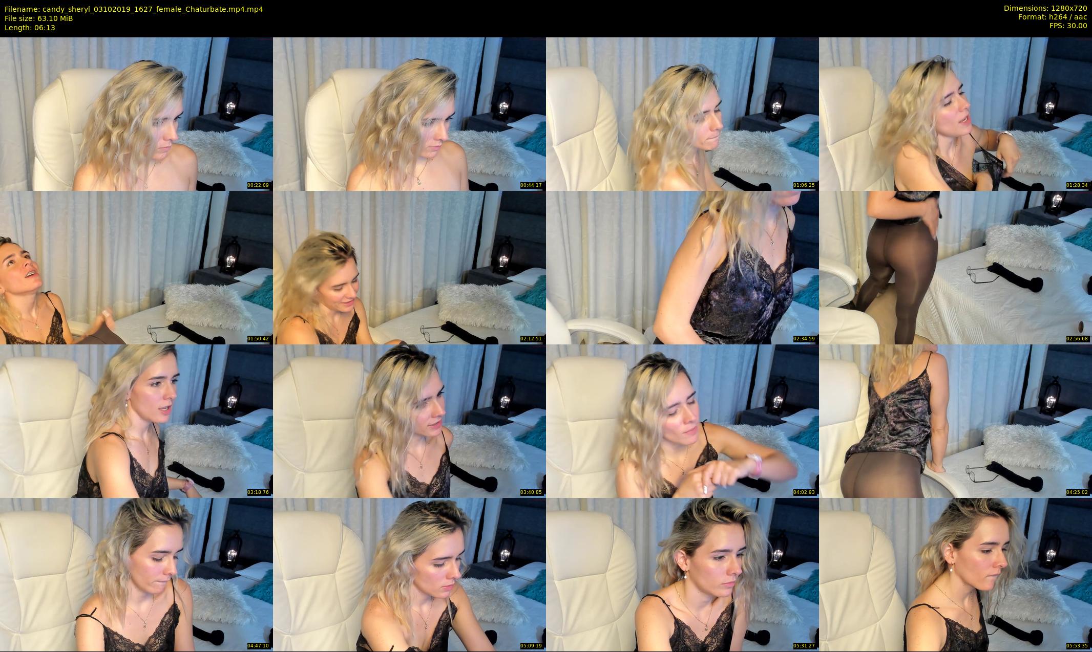 candy_sheryl — 7 minute Chaturbate female cam show recording, 720p, Oct 3, 2019
