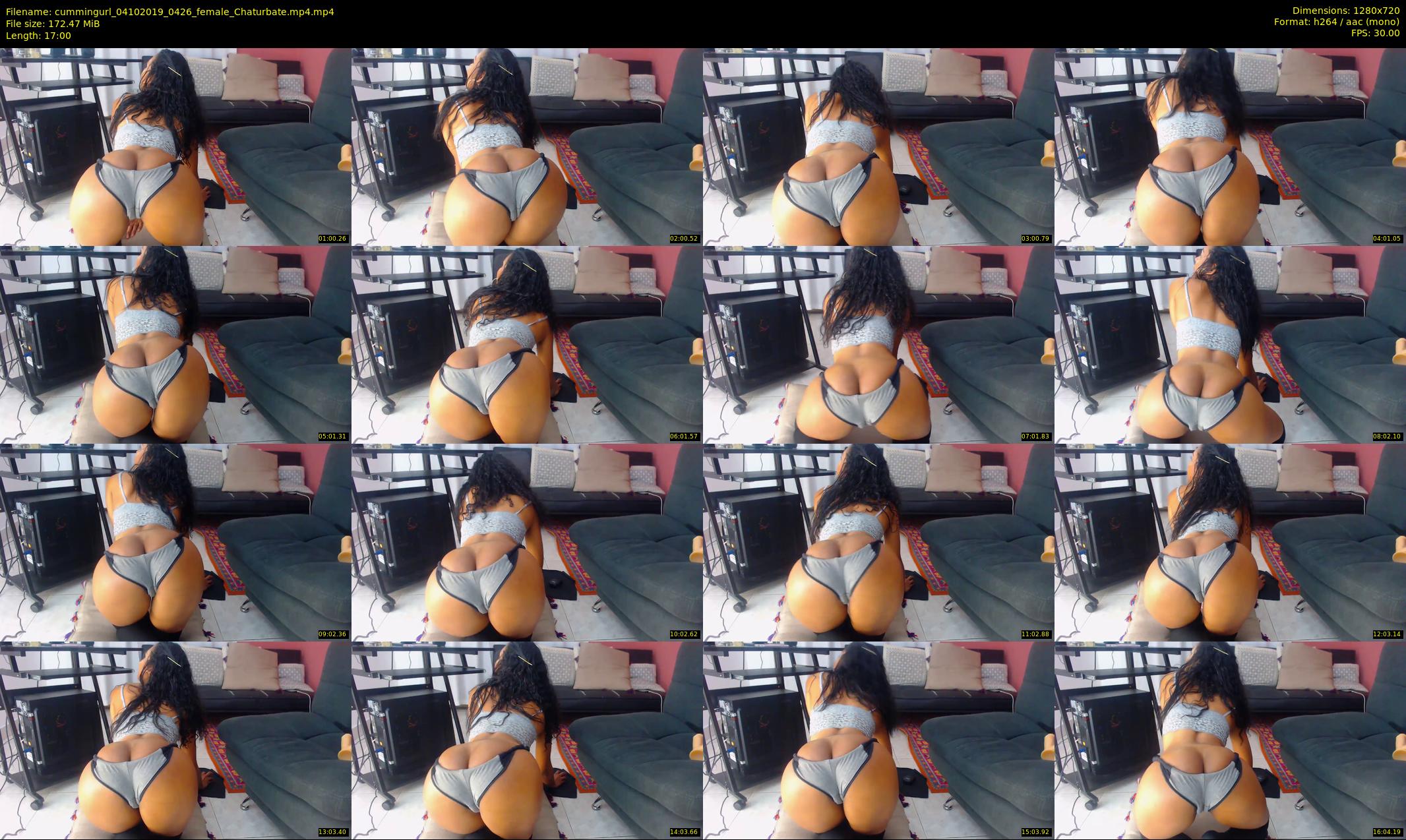 cummingurl — 17 minute Chaturbate couple cam show recording, 720p, Oct 4, 2019