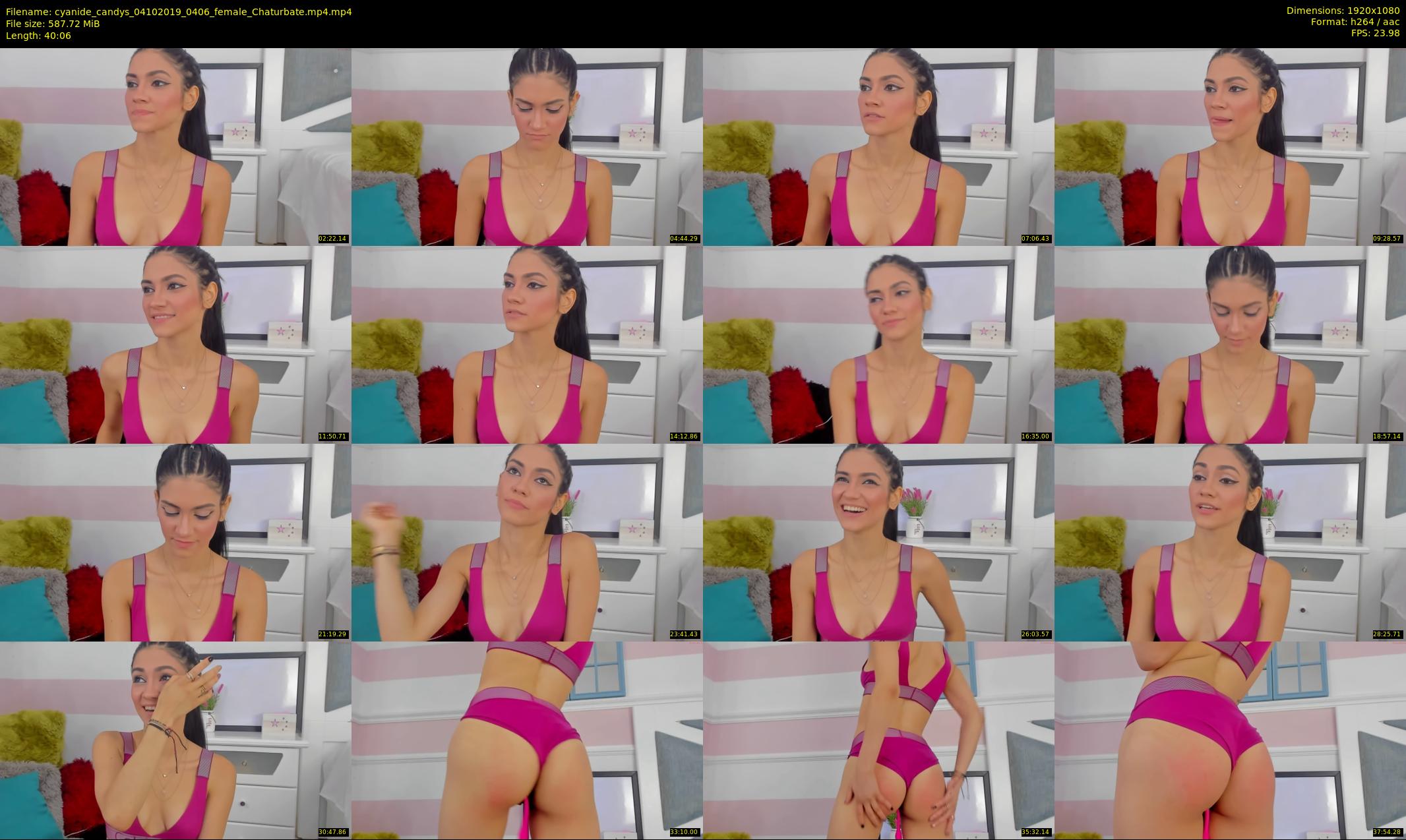 cyanide_candys — 41 minute Chaturbate female cam show recording, 1080p, Oct 4, 2019