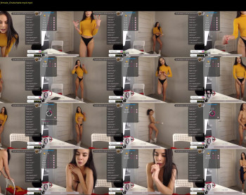 diffgirls — 15 minute Chaturbate female cam show recording, 1080p, Oct 4, 2019