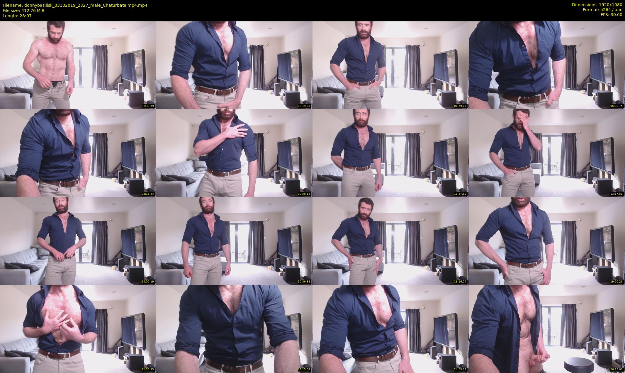 donnybasilisk — 29 minute Chaturbate male cam show recording, 1080p, Oct 3, 2019