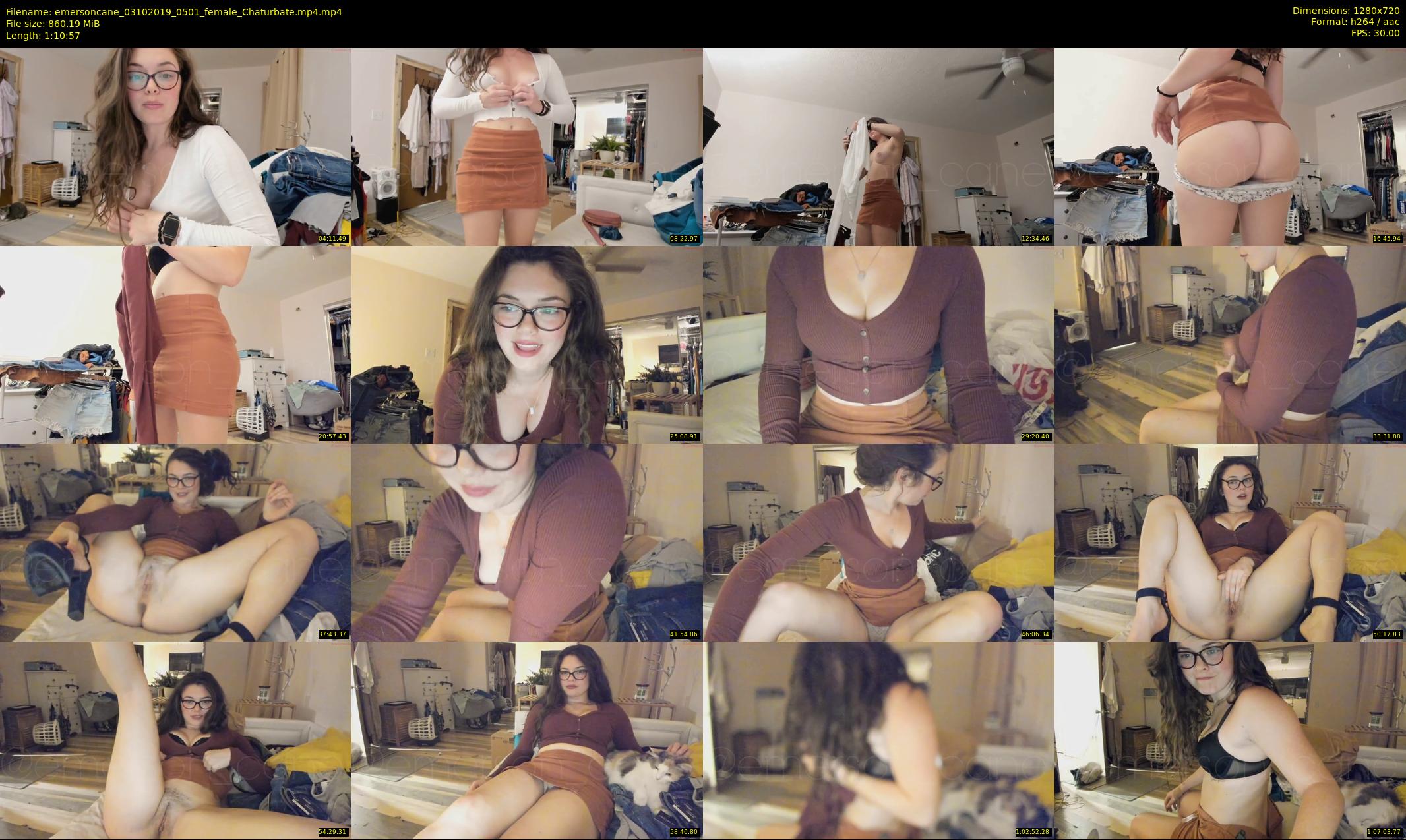 emersoncane — 71 minute Chaturbate female cam show recording, 720p, Oct 3, 2019