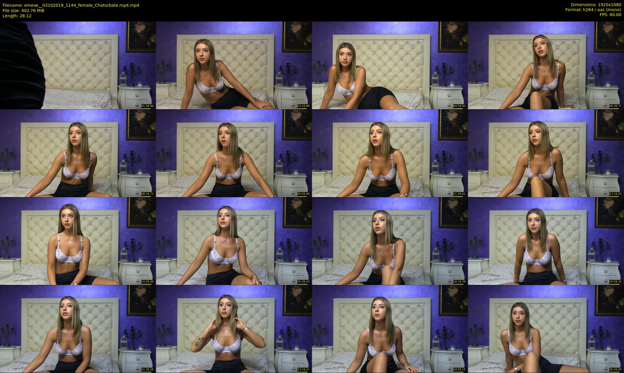 emese_ — 29 minute Chaturbate female cam show recording, 1080p, Oct 3, 2019