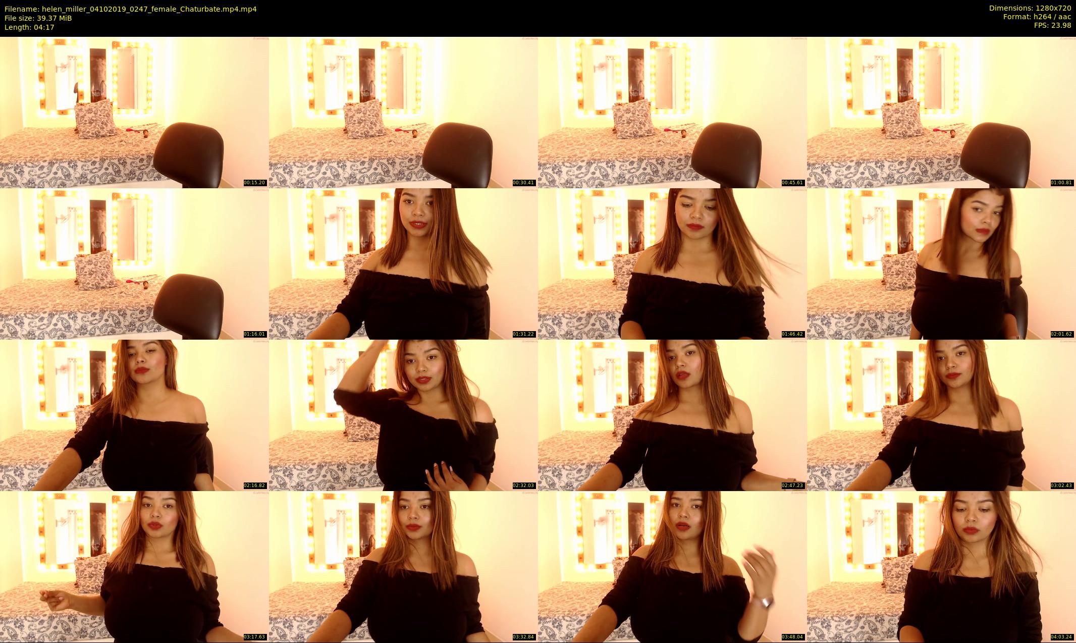 helen_miller — 5 minute Chaturbate female cam show recording, 720p, Oct 4, 2019
