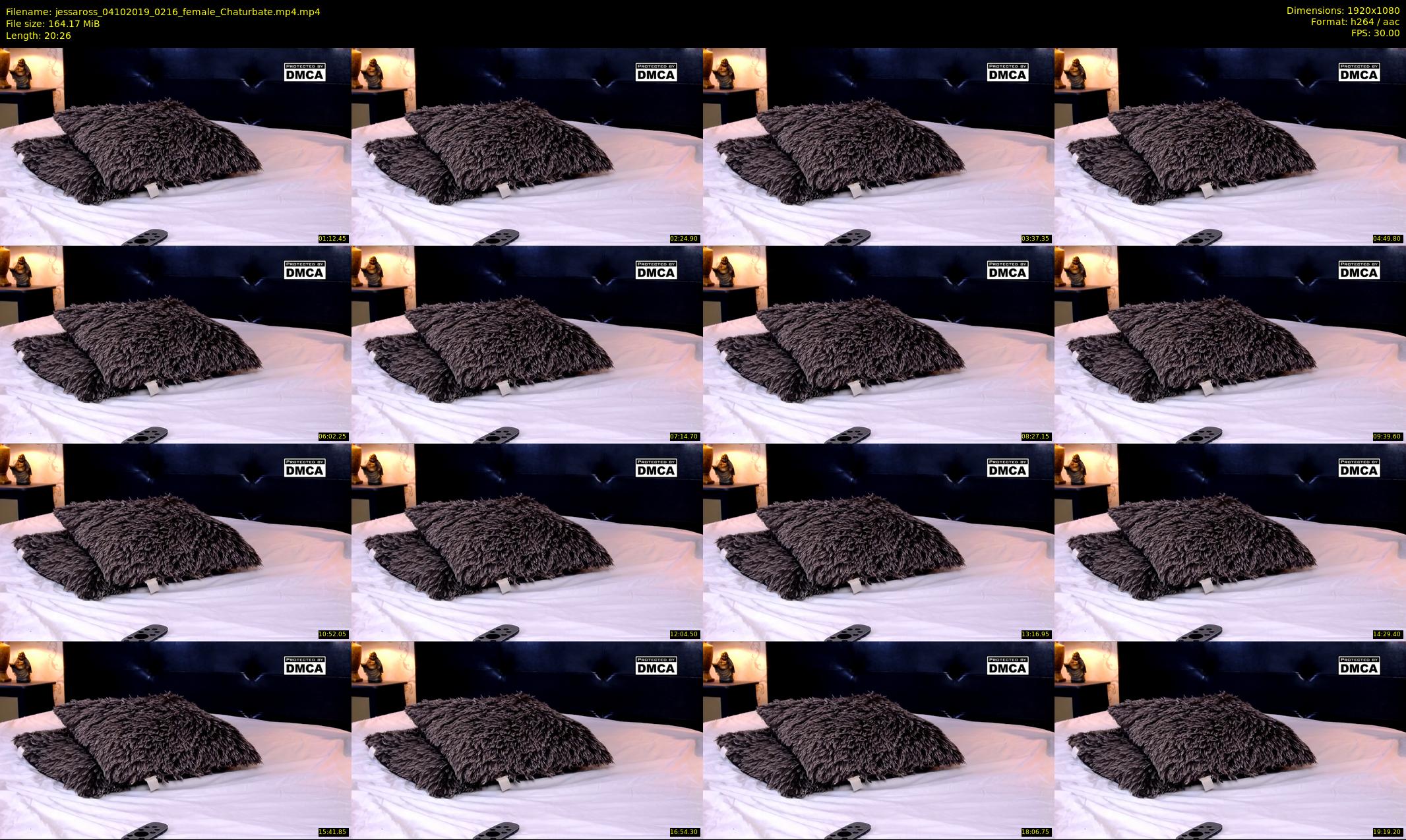 jessaross — 21 minute Chaturbate female cam show recording, 1080p, Oct 4, 2019