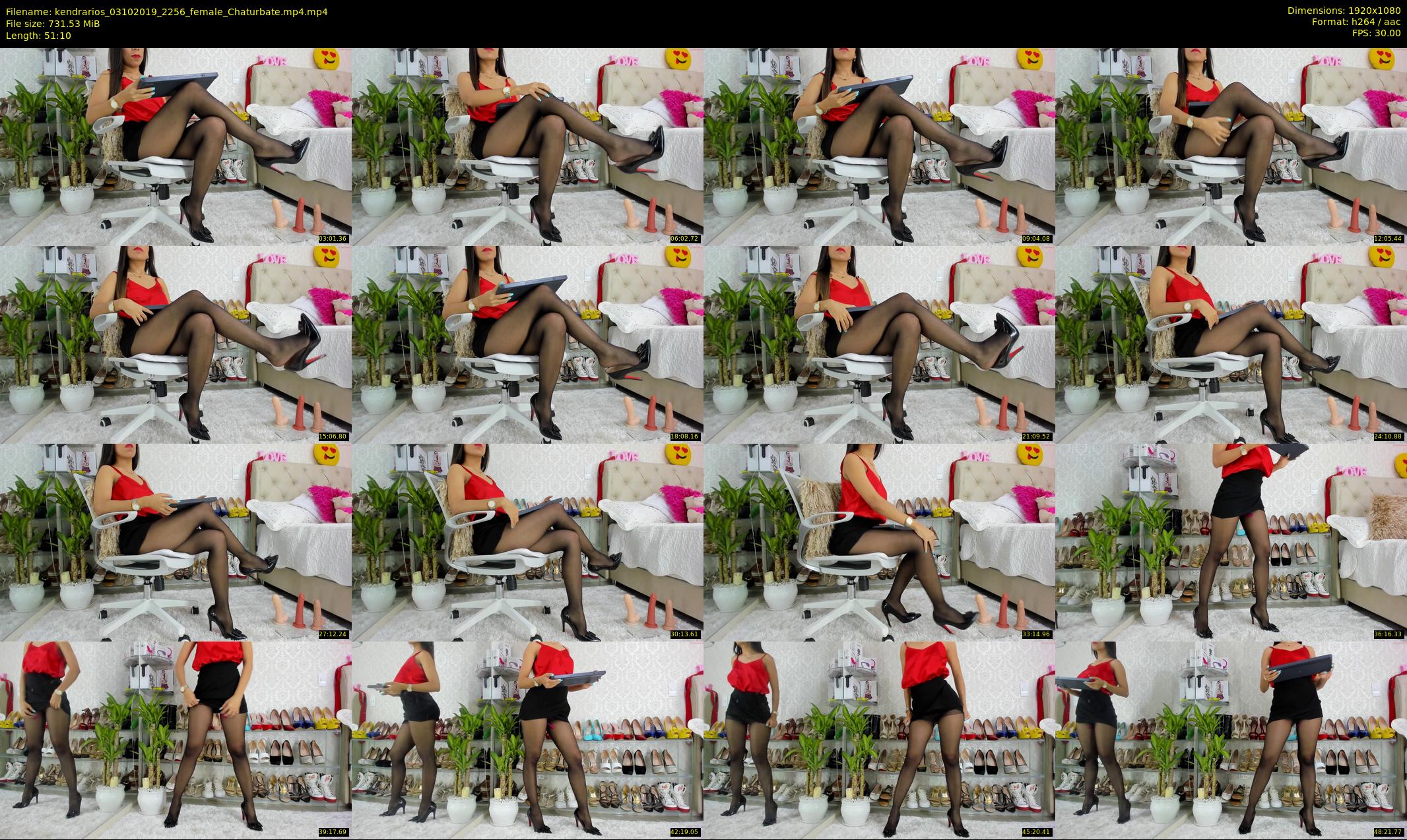 kendrarios — 52 minute Chaturbate female cam show recording, 1080p, Oct 3, 2019