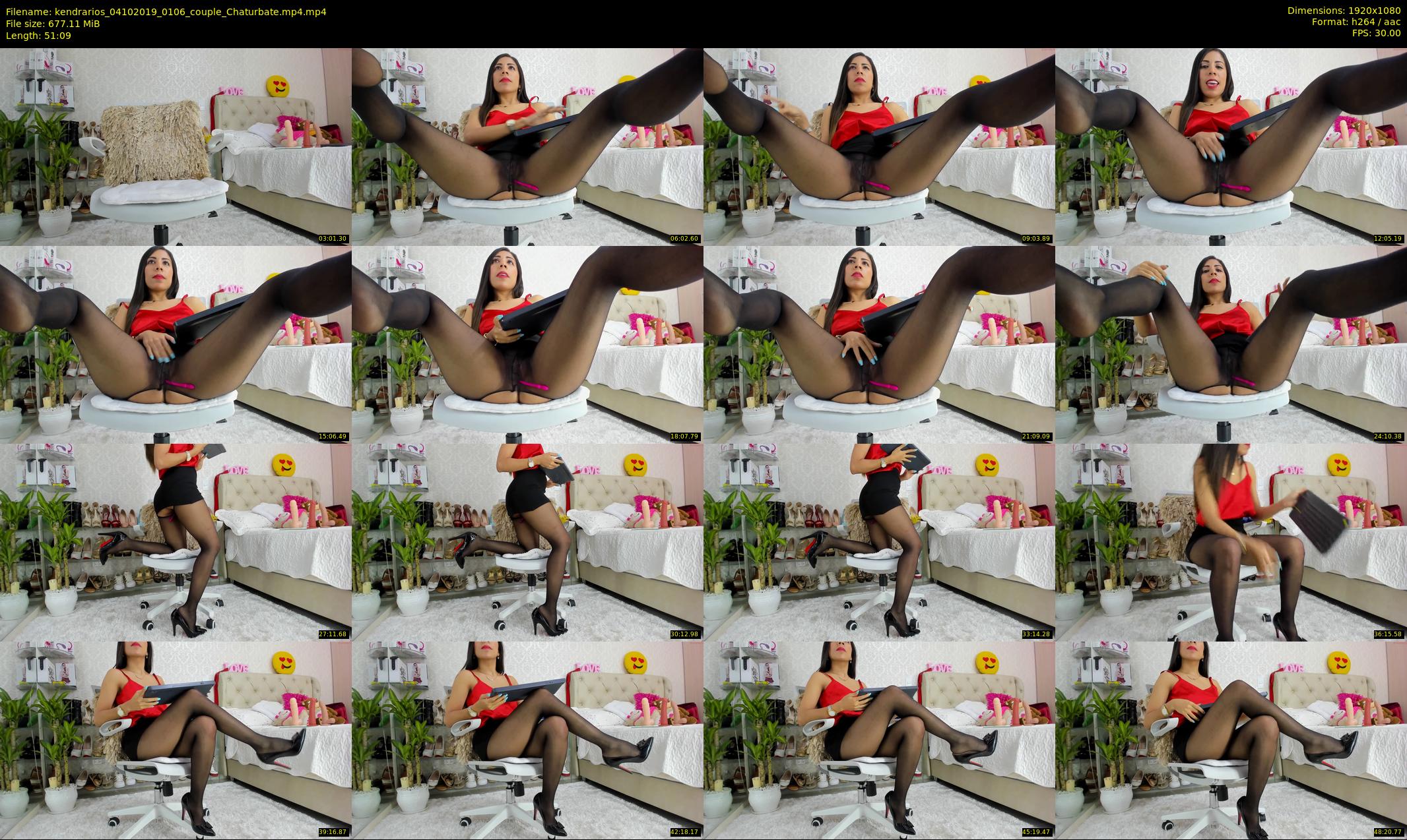 kendrarios — 52 minute Chaturbate female cam show recording, 1080p, Oct 4, 2019