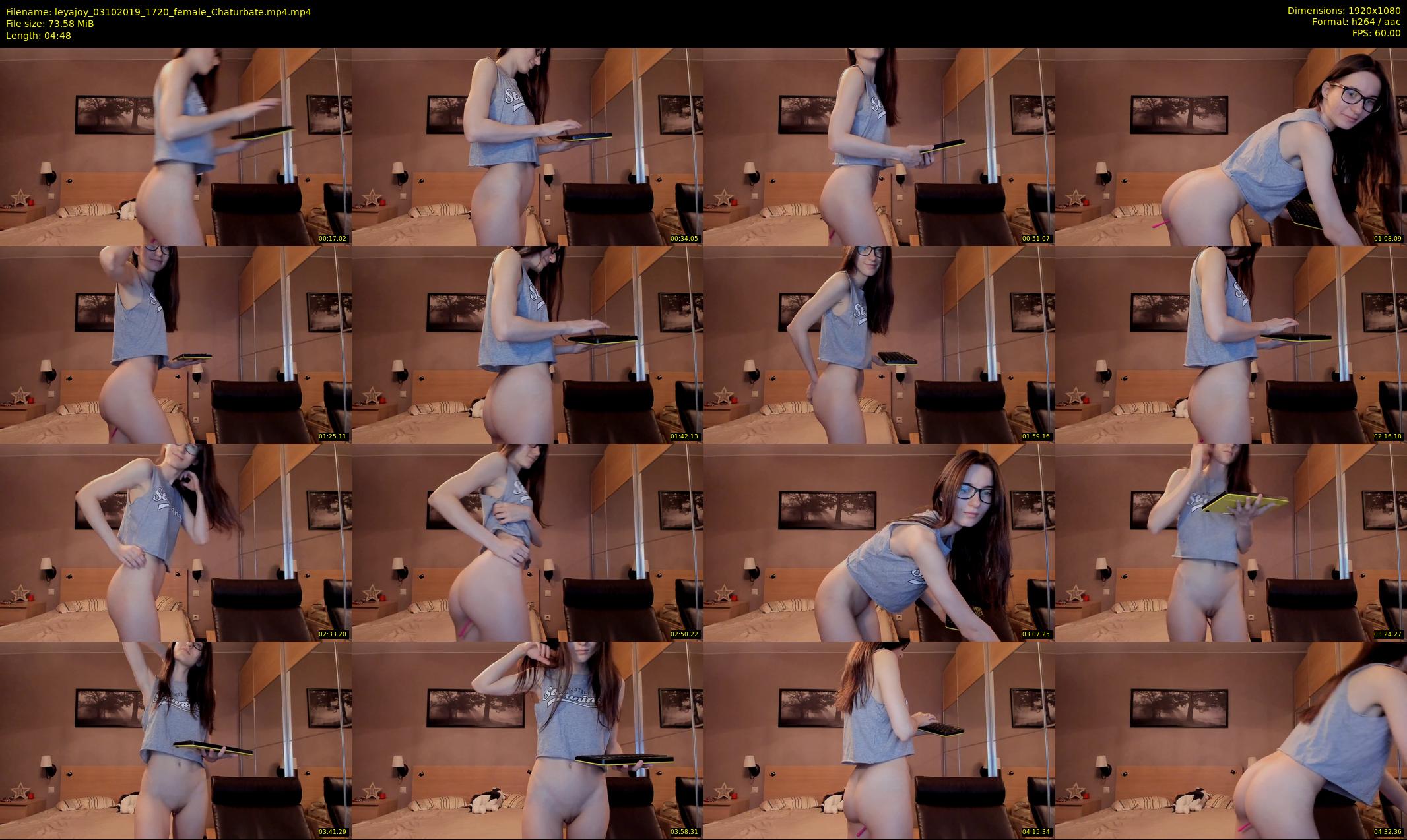 leyajoy — 5 minute Chaturbate female cam show recording, 1080p, Oct 3, 2019