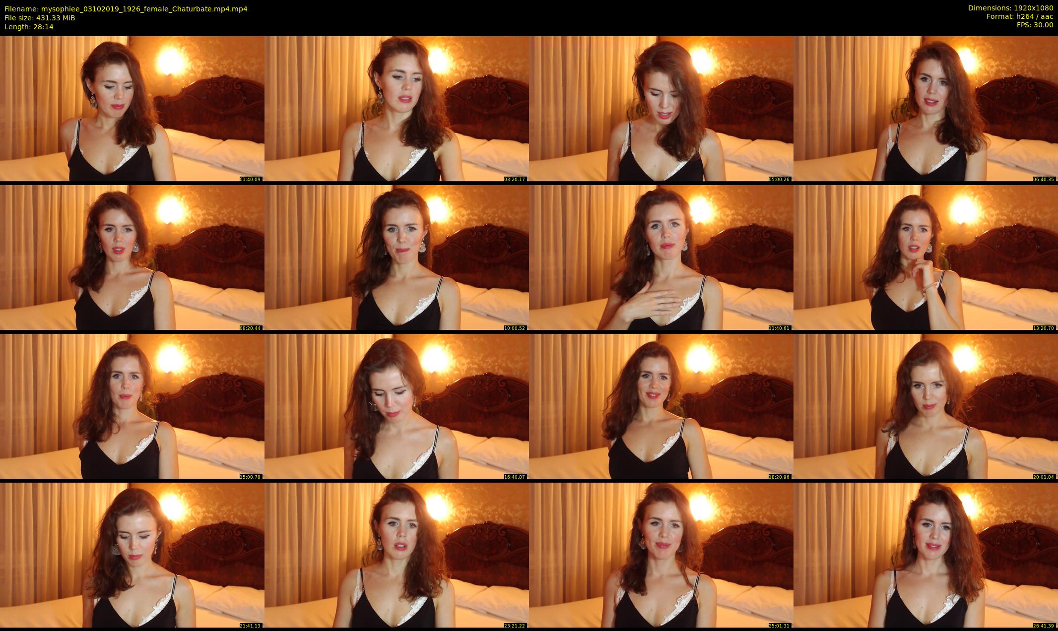 mysophiee — 29 minute Chaturbate female cam show recording, 1080p, Oct 3, 2019