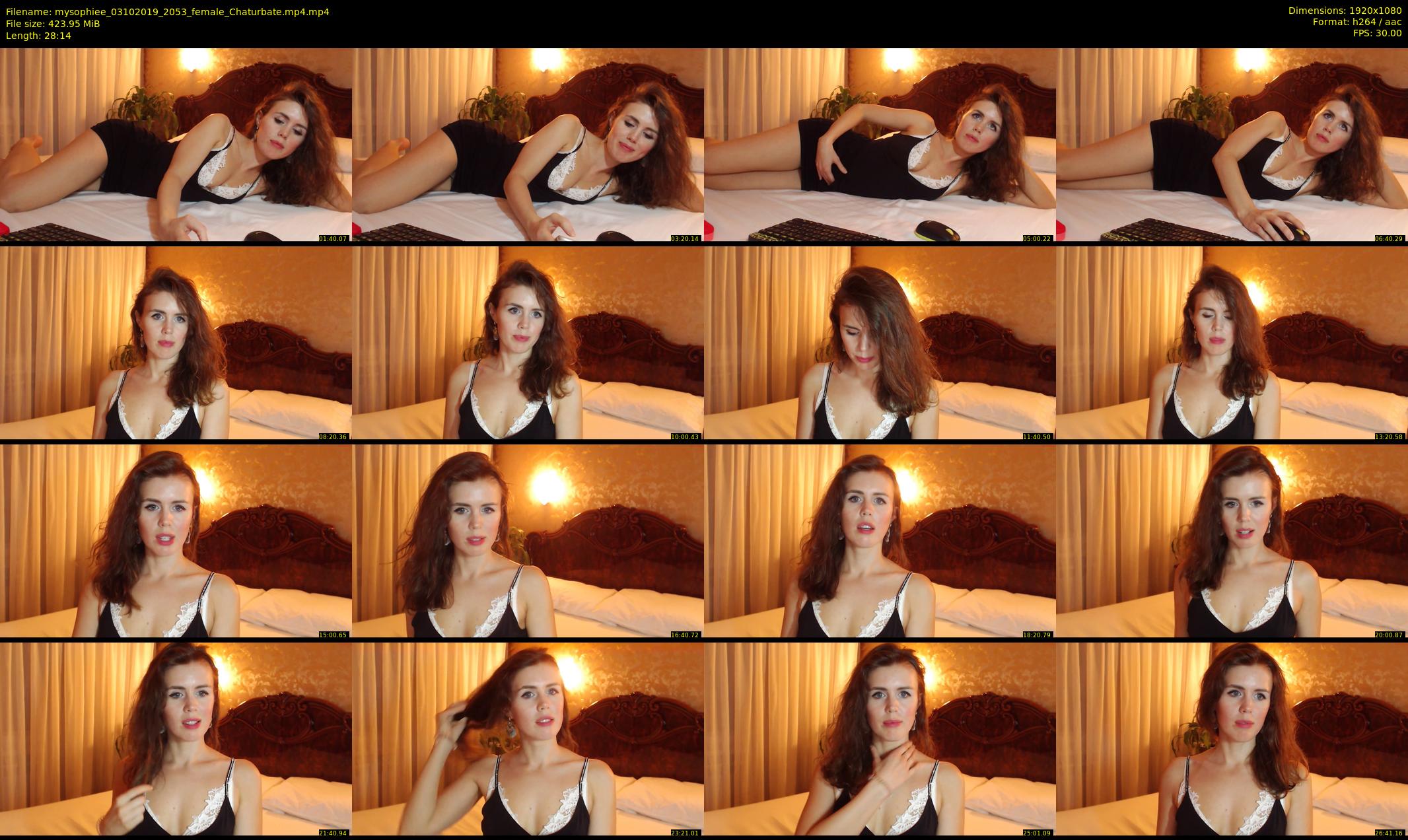 mysophiee — 29 minute Chaturbate female cam show recording, 1080p, Oct 3, 2019