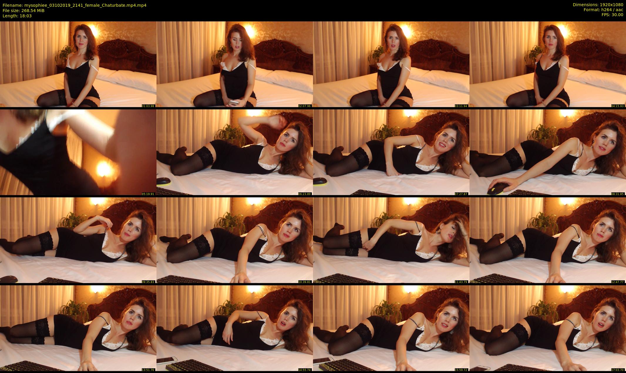 mysophiee — 19 minute Chaturbate female cam show recording, 1080p, Oct 3, 2019