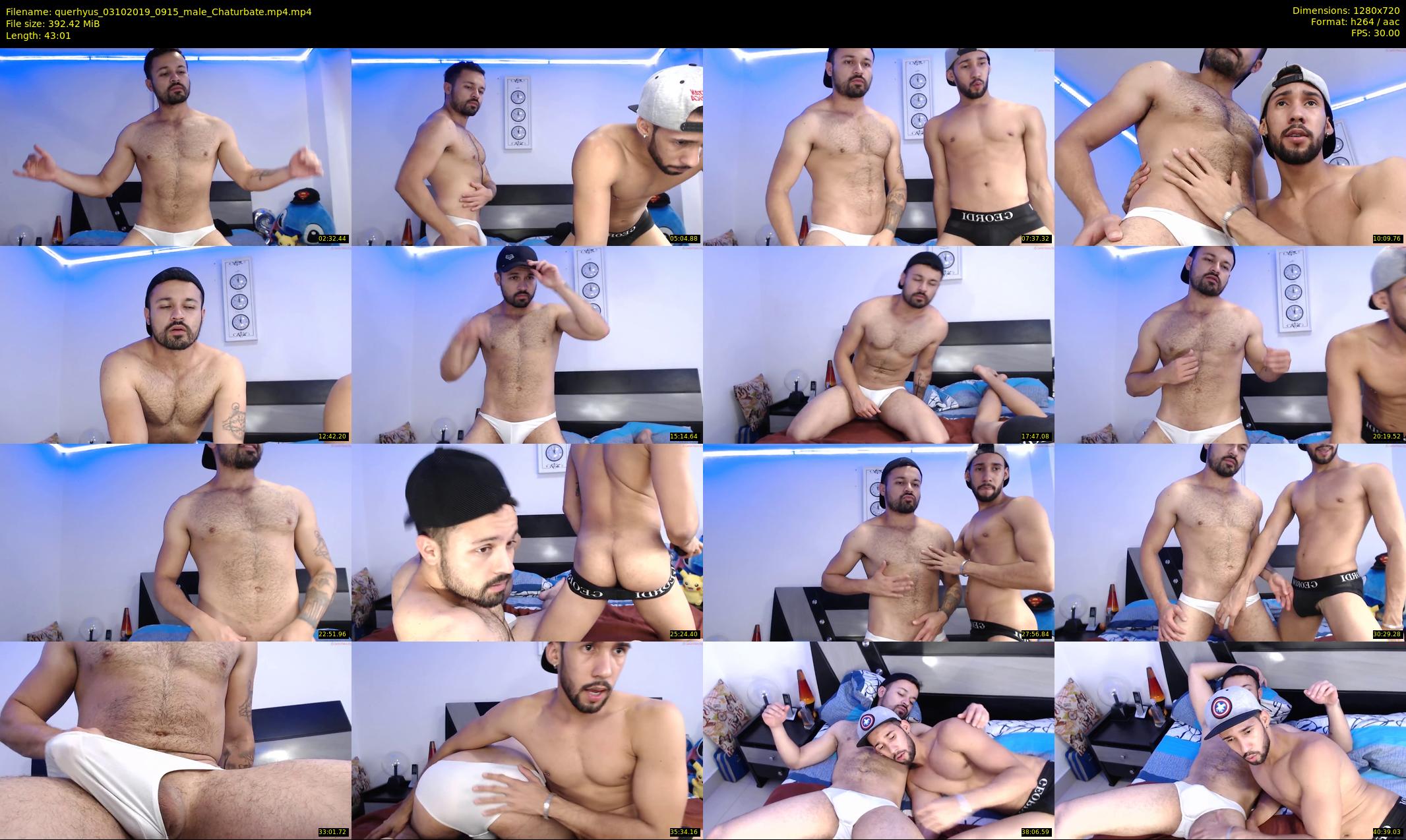 querhyus — 44 minute Chaturbate male cam show recording, 720p, Oct 3, 2019