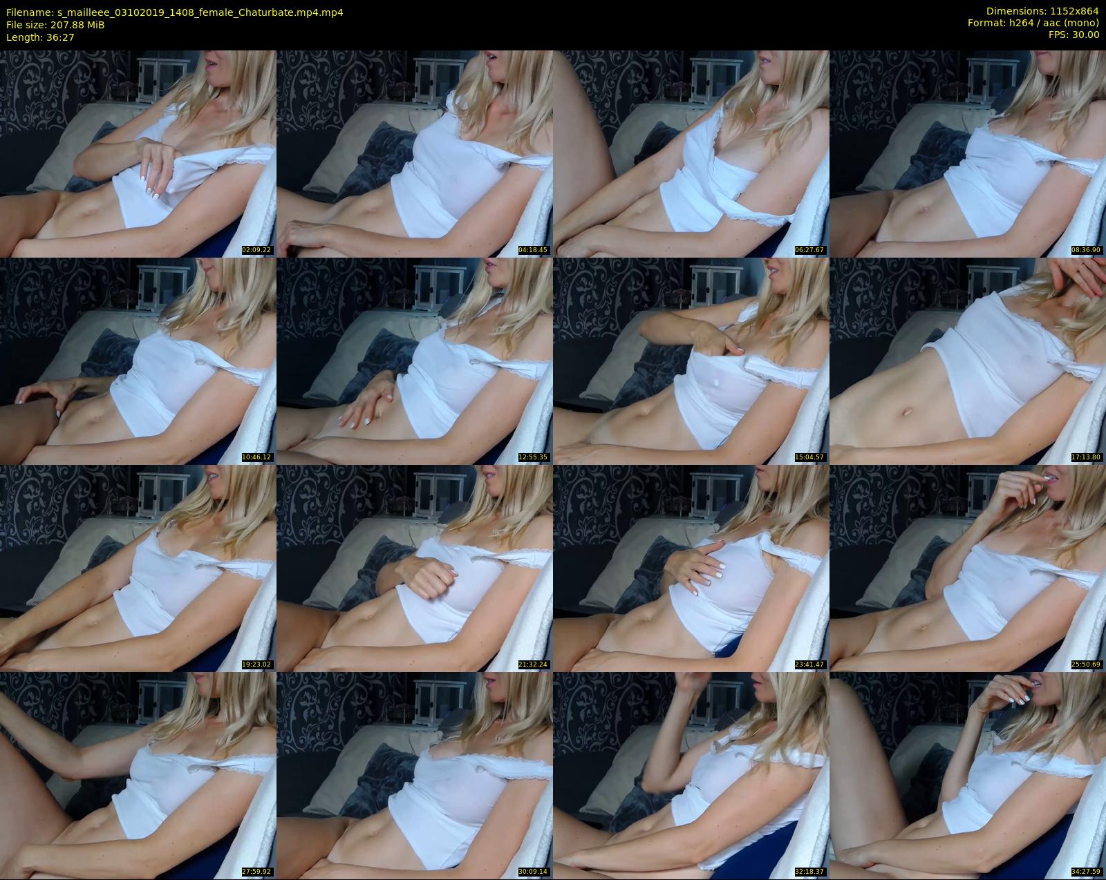s_mailleee — 37 minute Chaturbate female cam show recording, 720p, Oct 3, 2019