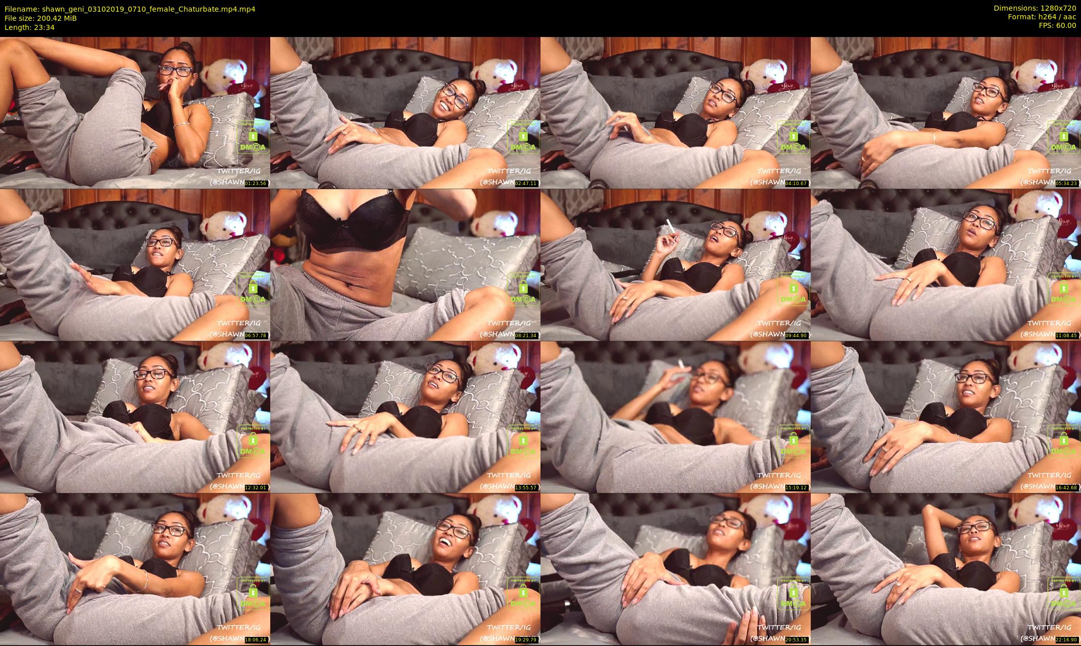 shawn_geni — 24 minute Chaturbate couple cam show recording, 720p, Oct 3, 2019