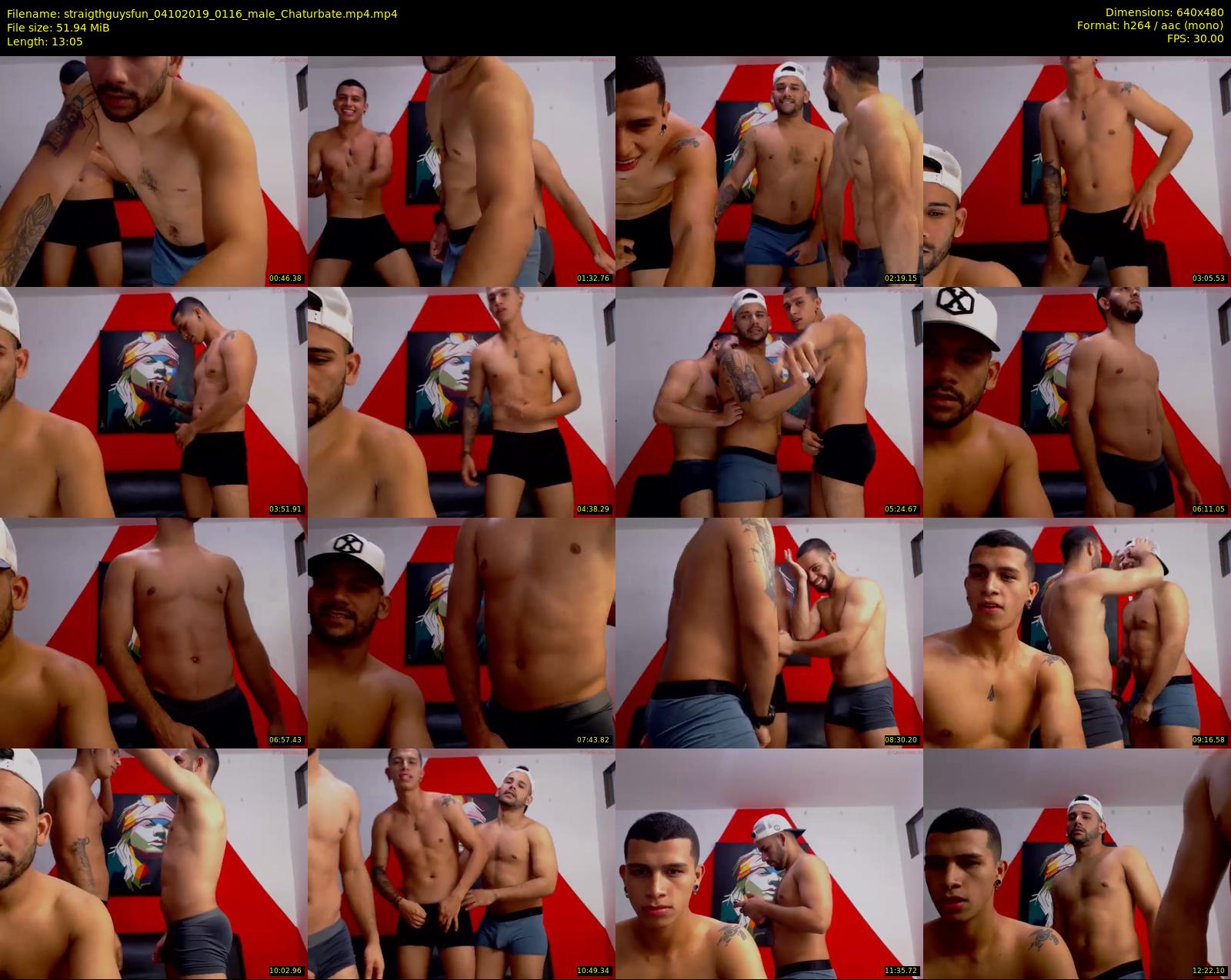 straigthguysfun — 14 minute Chaturbate male cam show recording, 480p, Oct 4, 2019