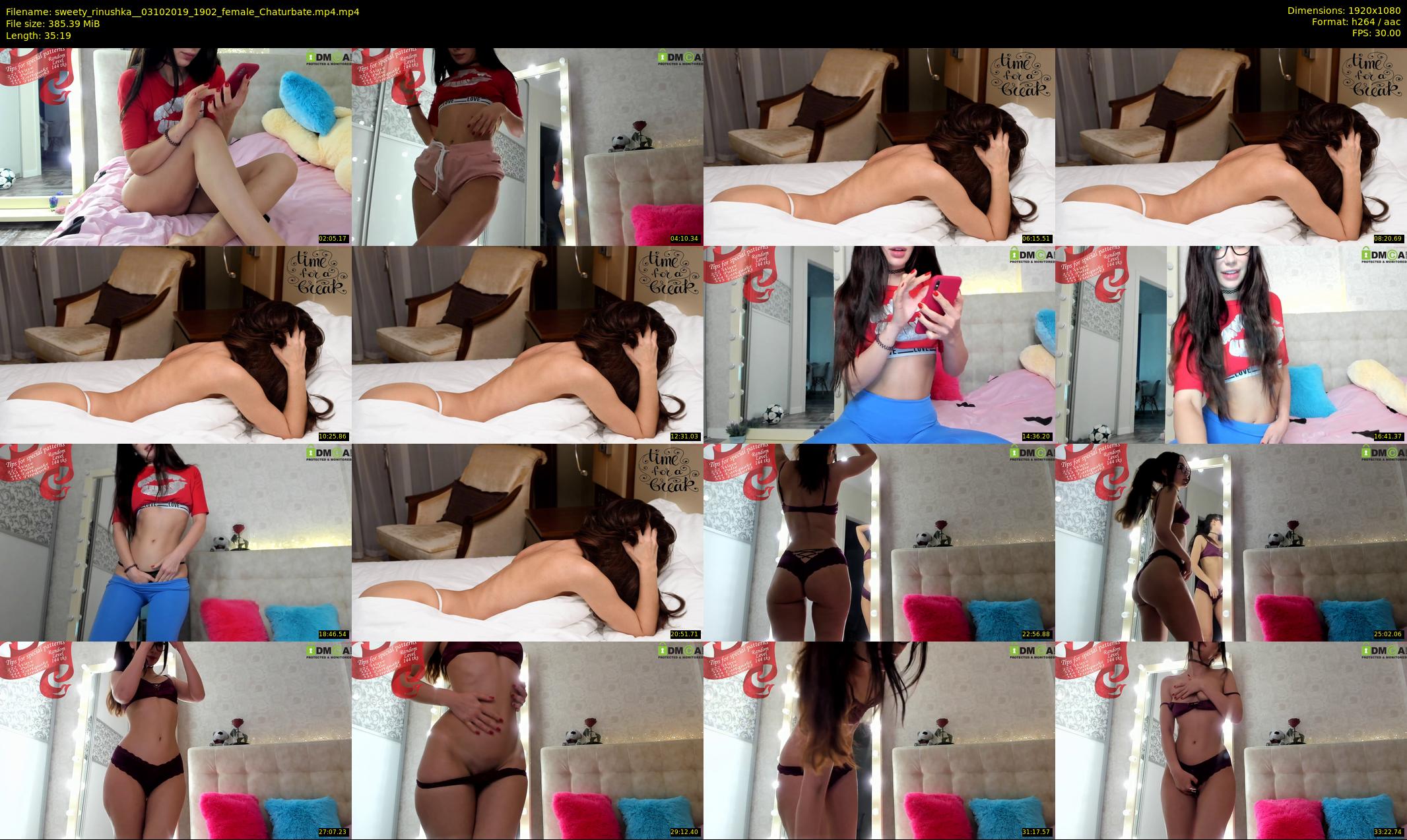 sweety_rinushka_ — 36 minute Chaturbate female cam show recording, 1080p, Oct 3, 2019
