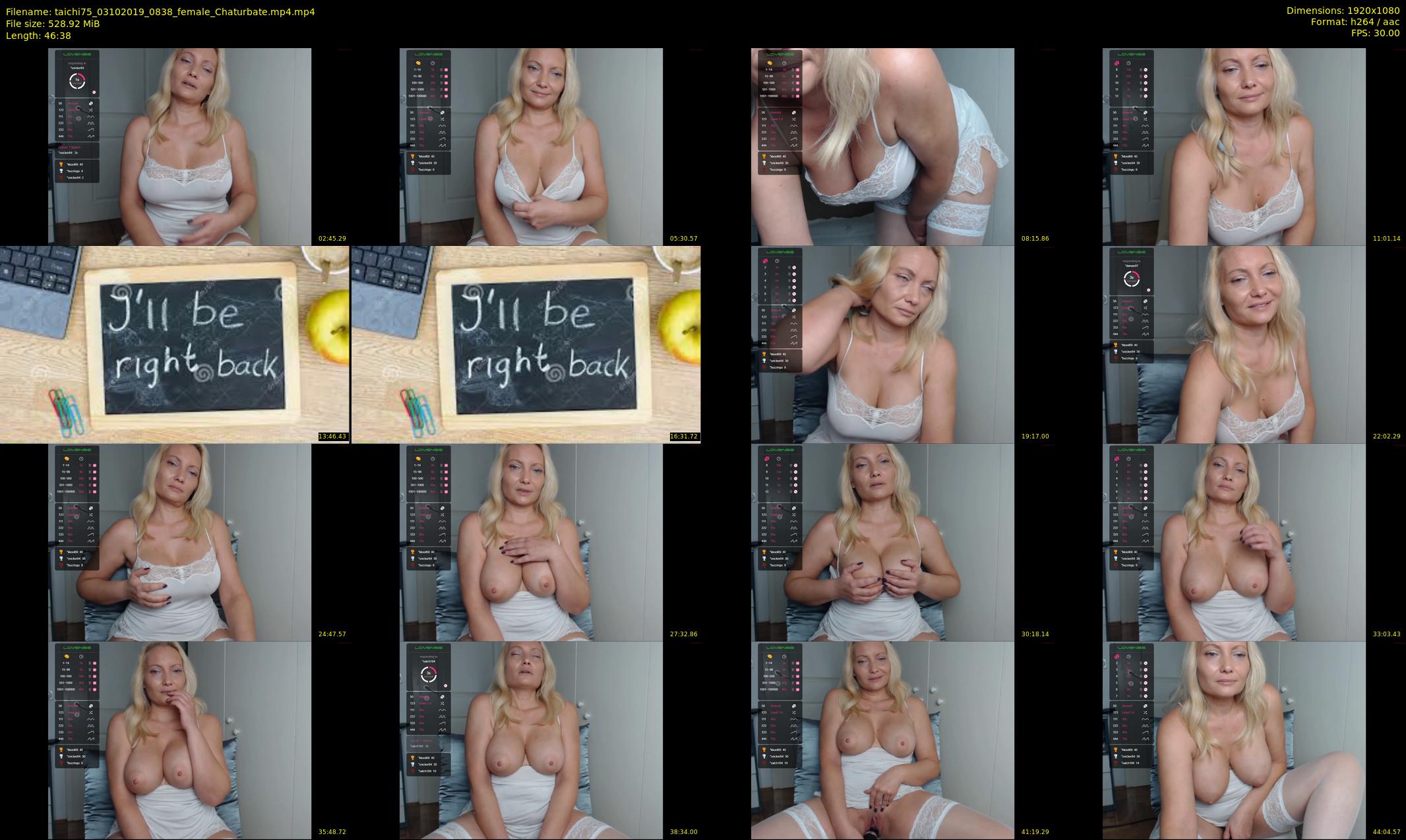 taichi75 — 47 minute Chaturbate female cam show recording, 1080p, Oct 3, 2019