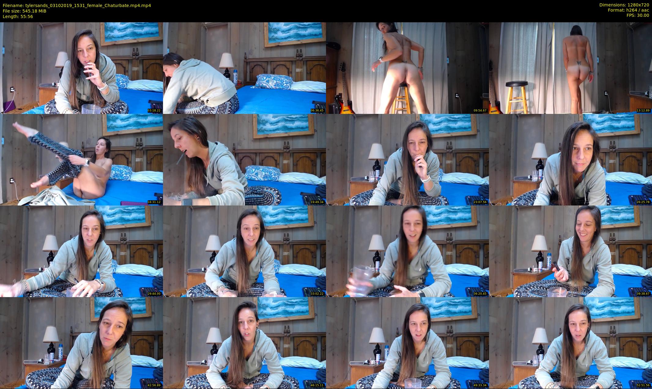 tylersands — 56 minute Chaturbate female cam show recording, 720p, Oct 3, 2019