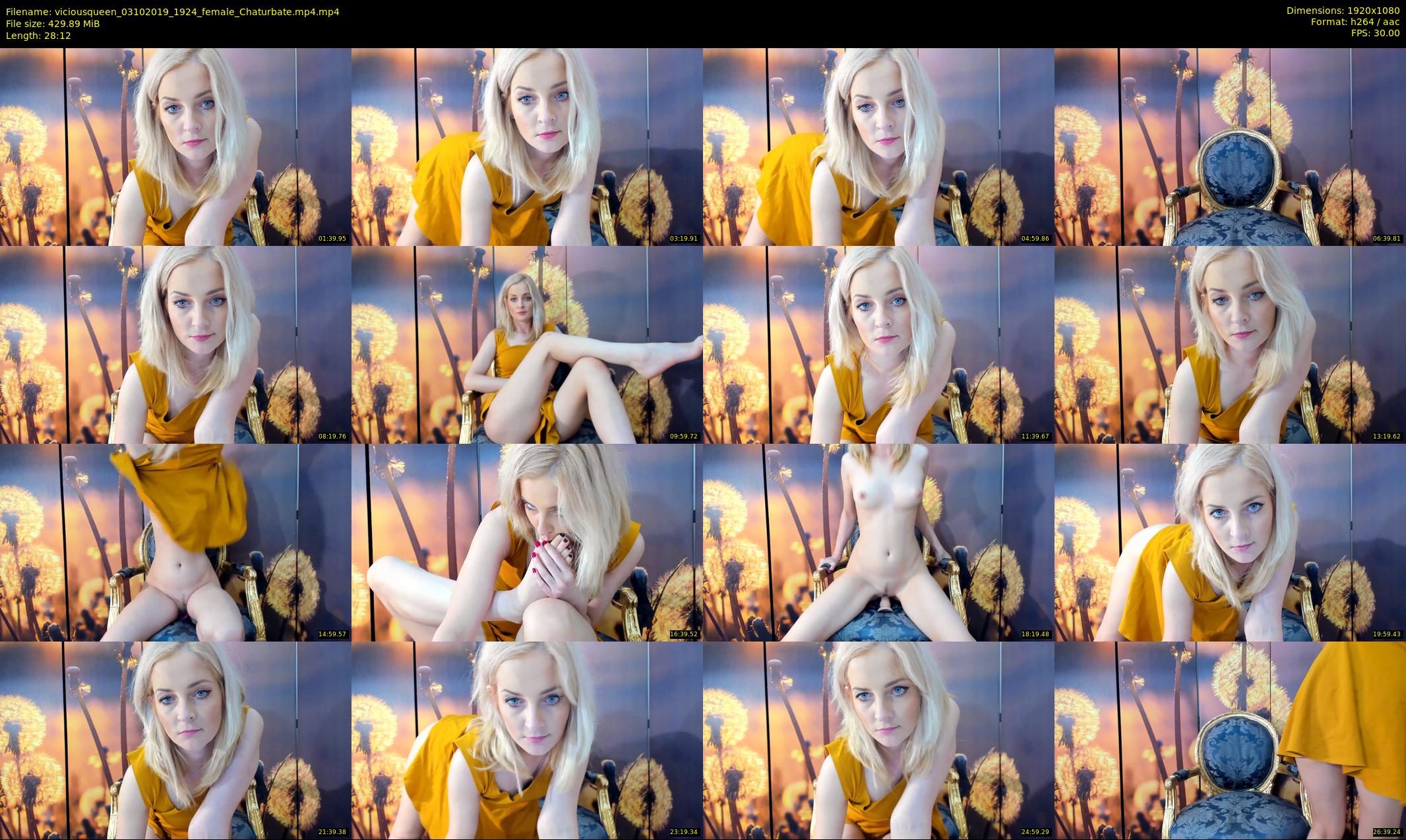viciousqueen — 29 minute Chaturbate female cam show recording, 1080p, Oct 3, 2019