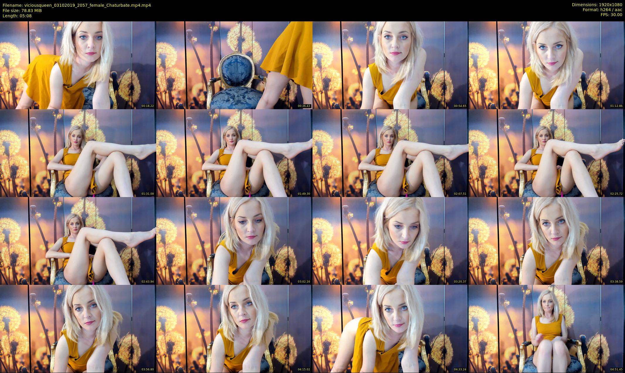 viciousqueen — 6 minute Chaturbate female cam show recording, 1080p, Oct 3, 2019