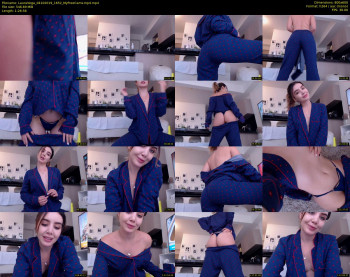 LauraVega — 87 minute MyFreeCams cam show recording, 480p, Oct 4, 2019