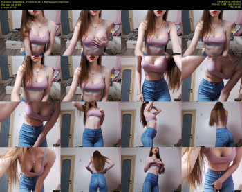 SweetPulse — 8 minute MyFreeCams cam show recording, 480p, Oct 5, 2019